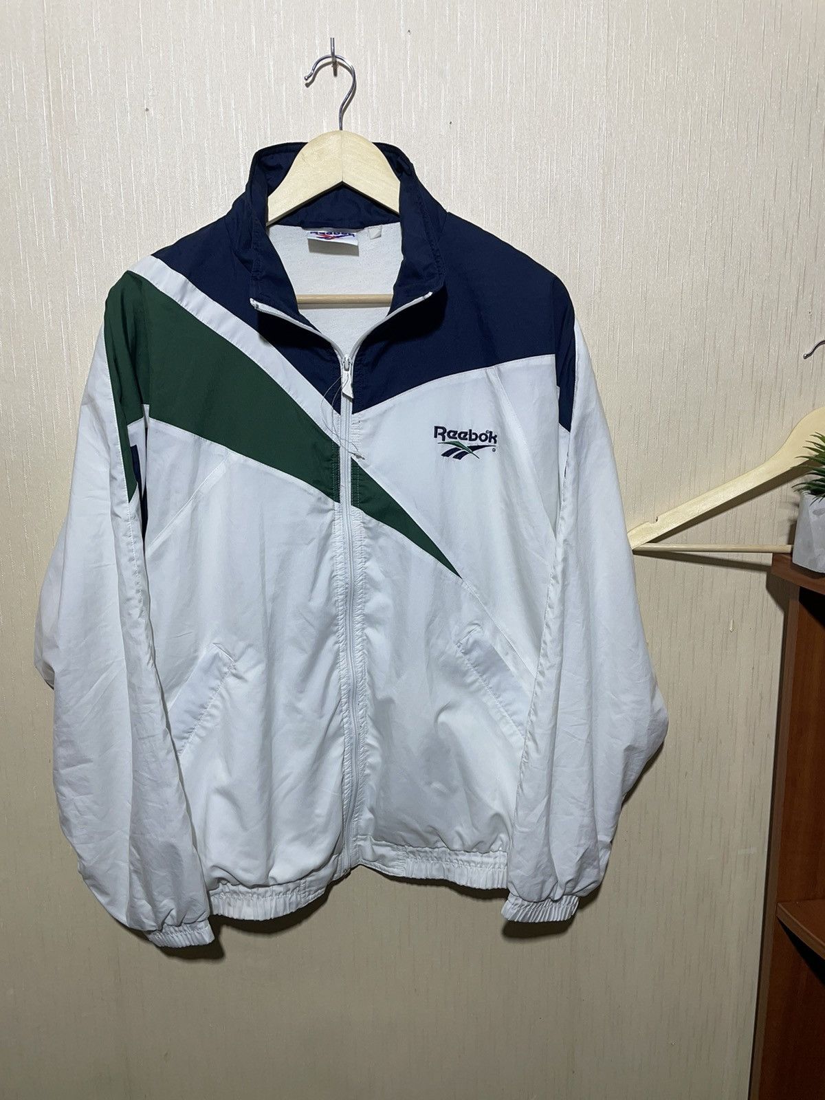 Reebok × Vintage Reebok vintage light jacket 90s Size US L / EU 52-54 / 3 - 1 Thumbnail