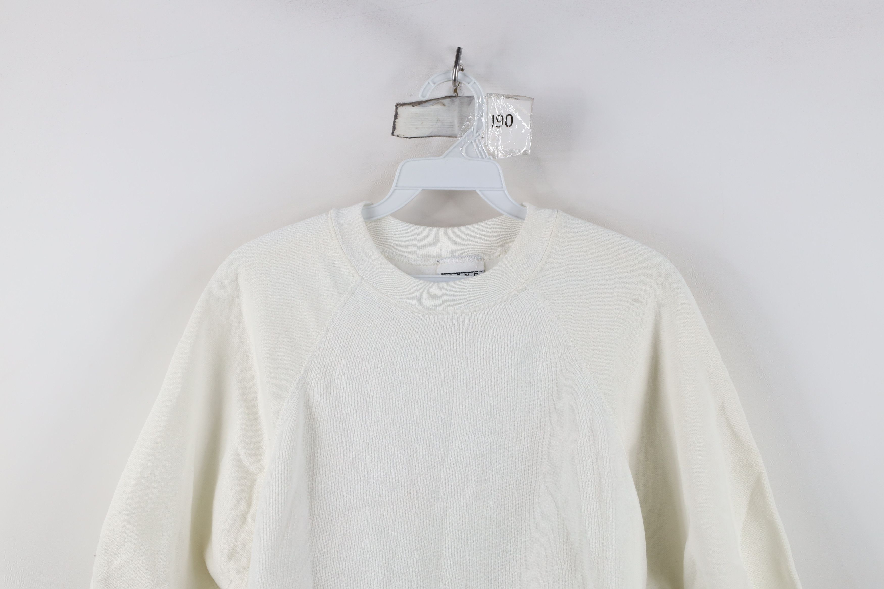 Vintage Deadstock Vintage 90s Streetwear Short Sleeve Sweatshirt USA Size US L / EU 52-54 / 3 - 2 Thumbnail