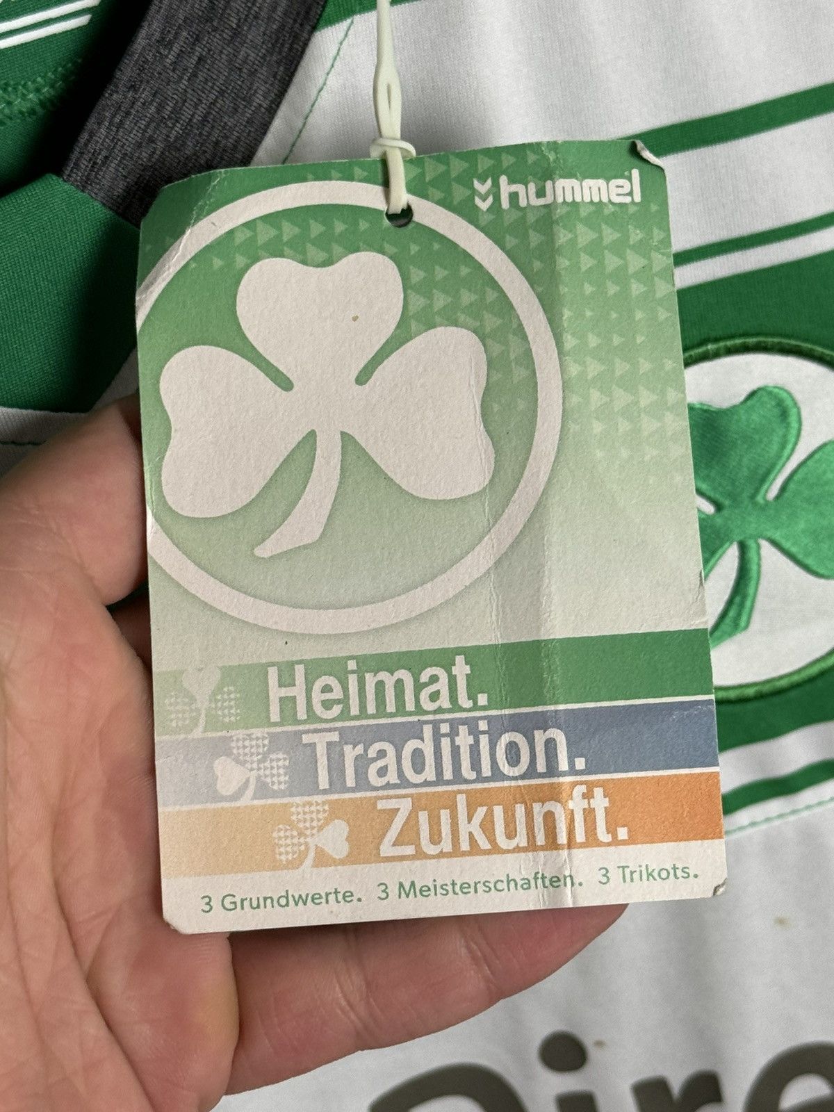 Hummel BNWT Greuther Furth 13/14 Home Football Soccer Jersey Shirt Size US L / EU 52-54 / 3 - 12 Thumbnail