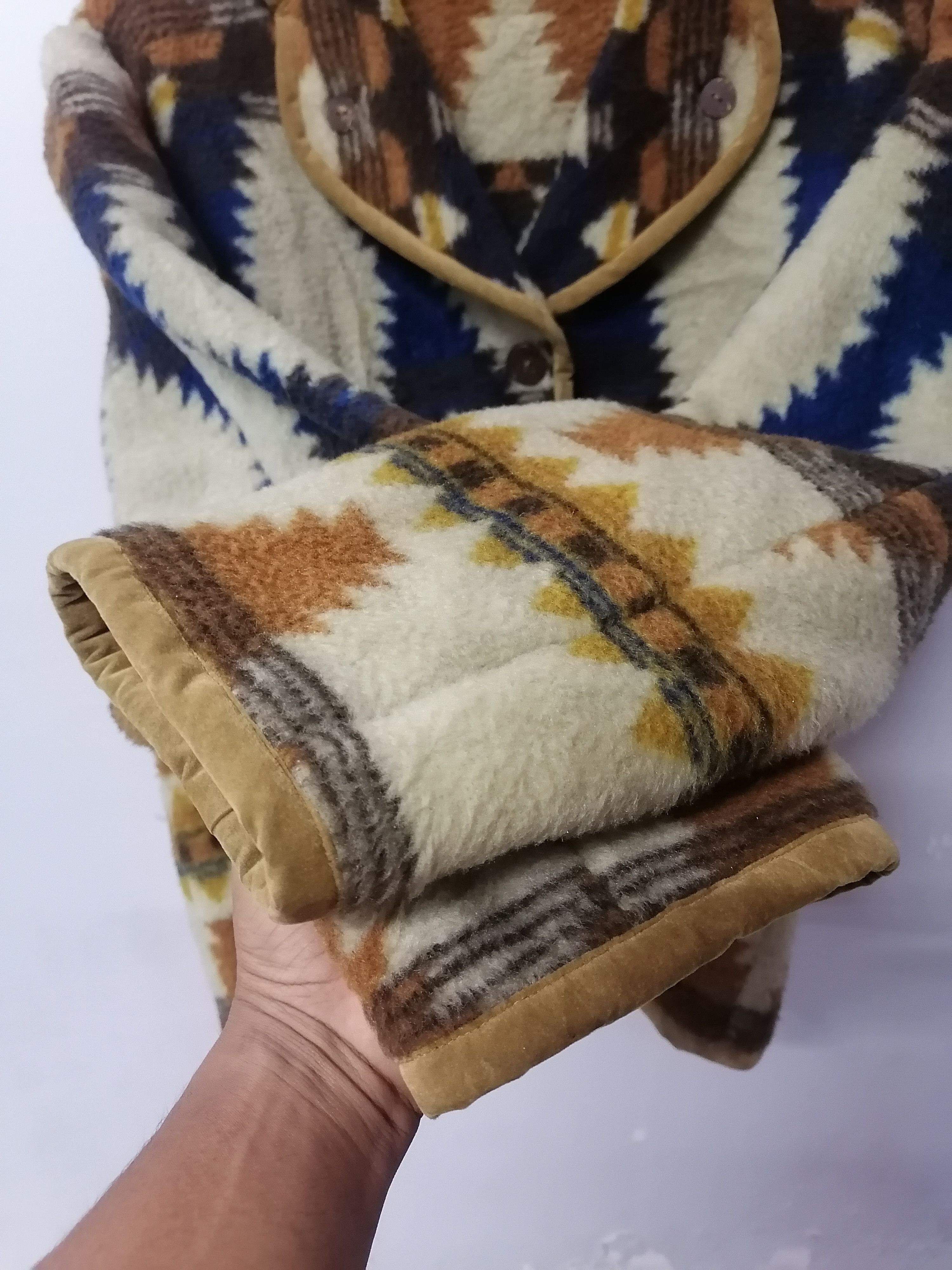Native × Vintage Vintage 80s American Native Wool Blend Jacket Size US M / EU 48-50 / 2 - 5 Thumbnail