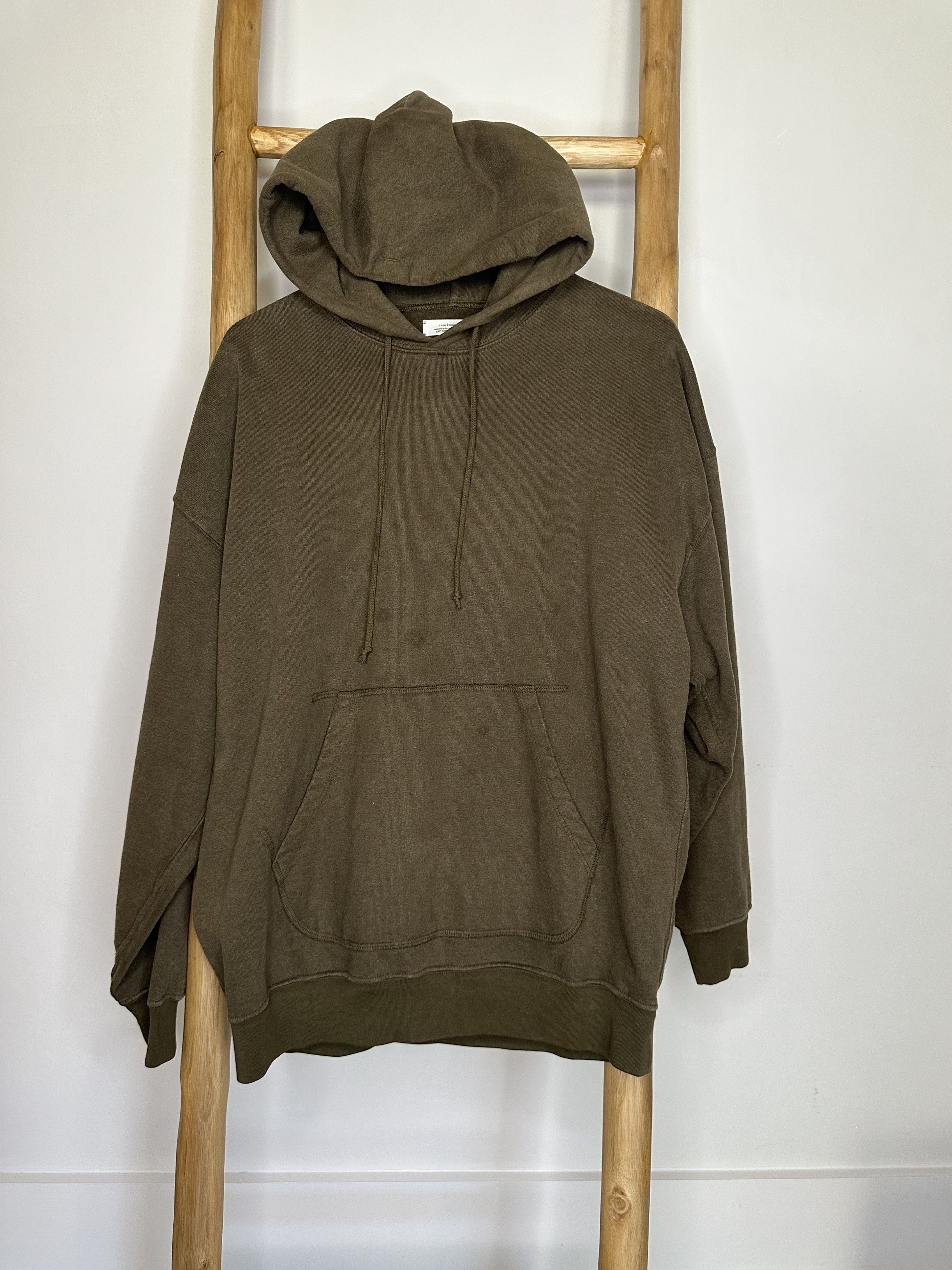Evan Kinori Evan Kinori Khaki Hoodie Size US L / EU 52-54 / 3 - 1 Thumbnail
