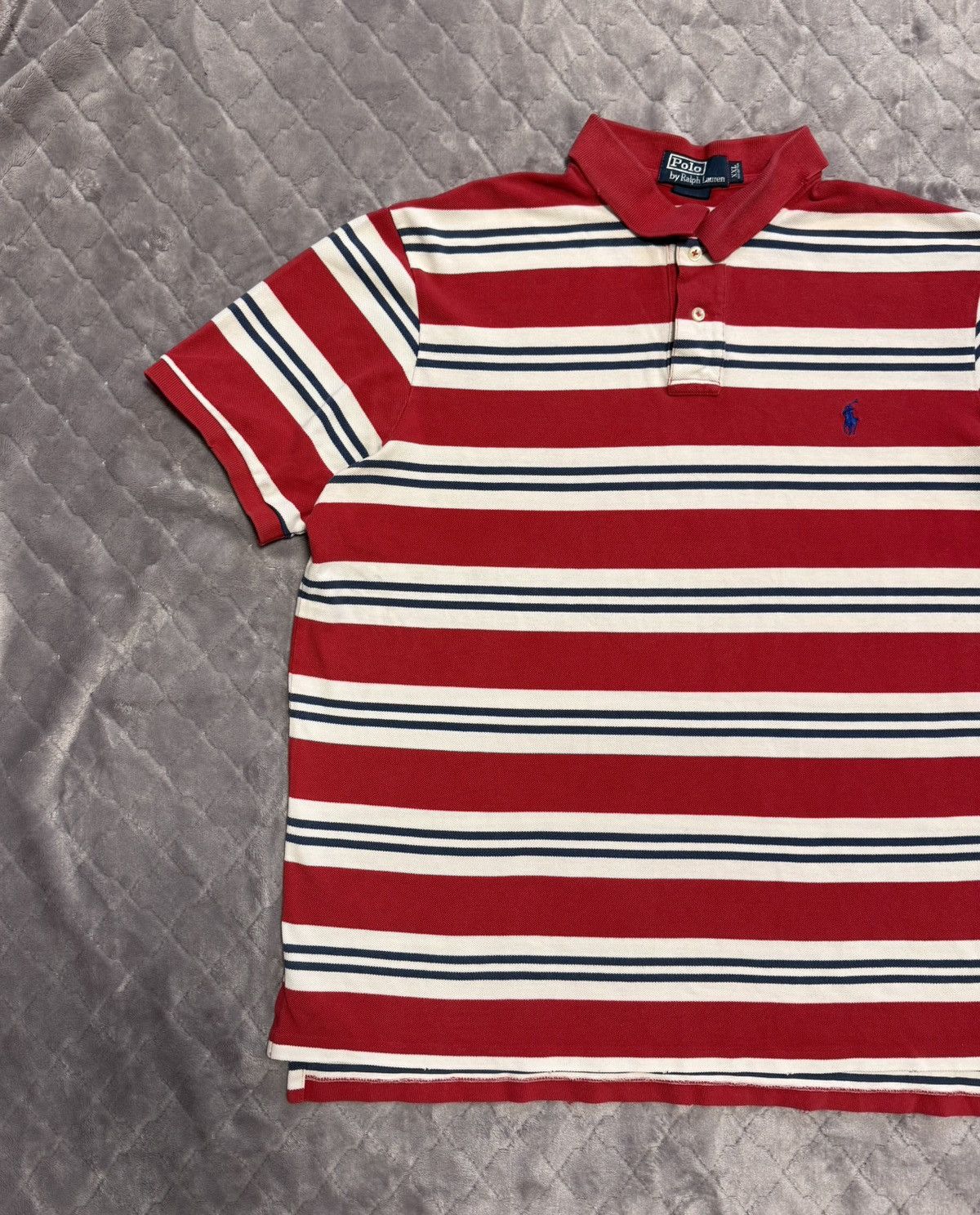 Polo Ralph Lauren × Vintage 🇺🇸Vintage 90s Chief Keef Polo Ralph Lauren Polo Size US XXL / EU 58 / 5 - 2 Thumbnail