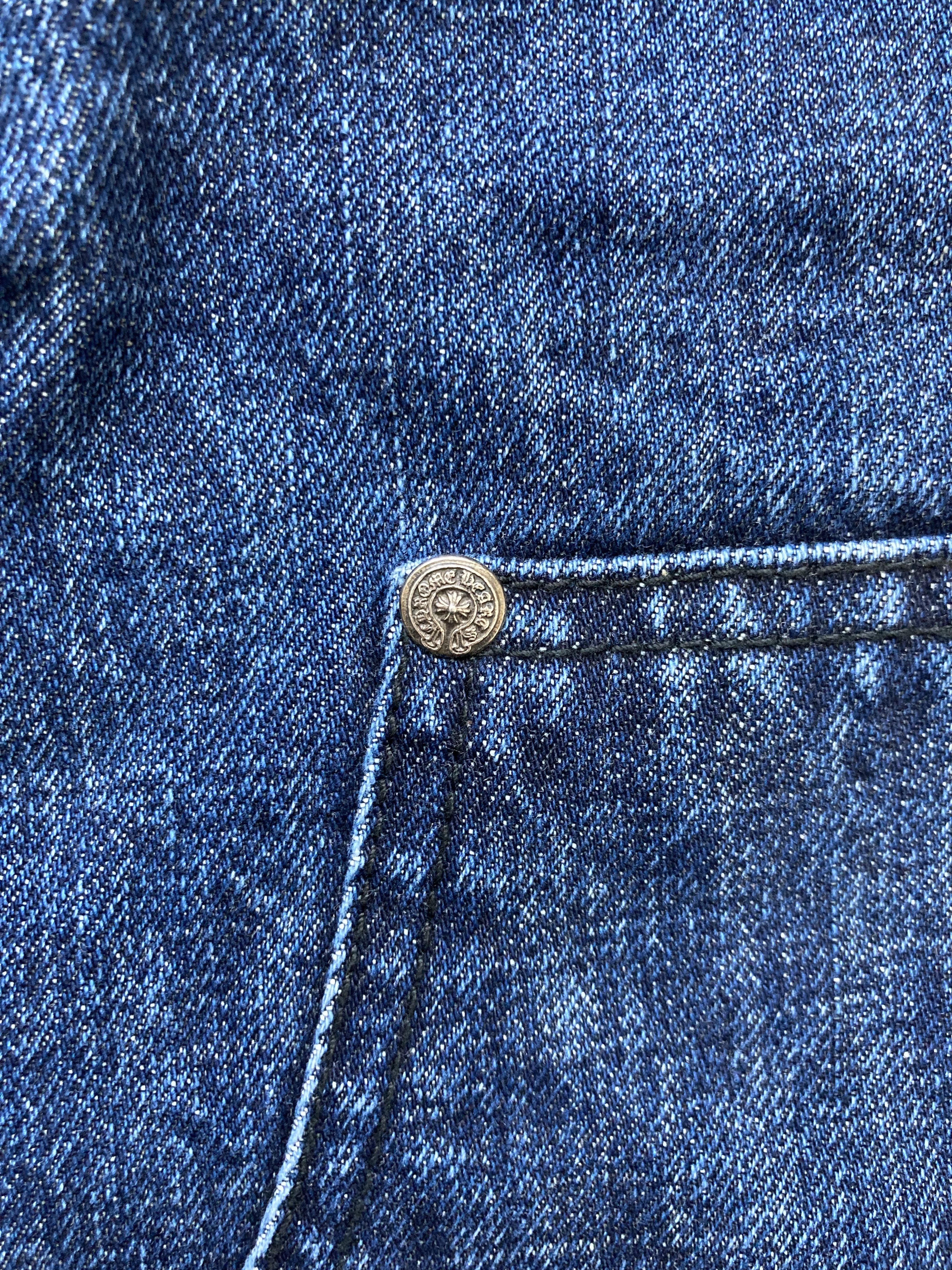 Chrome Hearts Chrome Hearts Rivet Double Knee Denim Carpenter Shorts Size 24" / US 00 / IT 34 - 6 Thumbnail