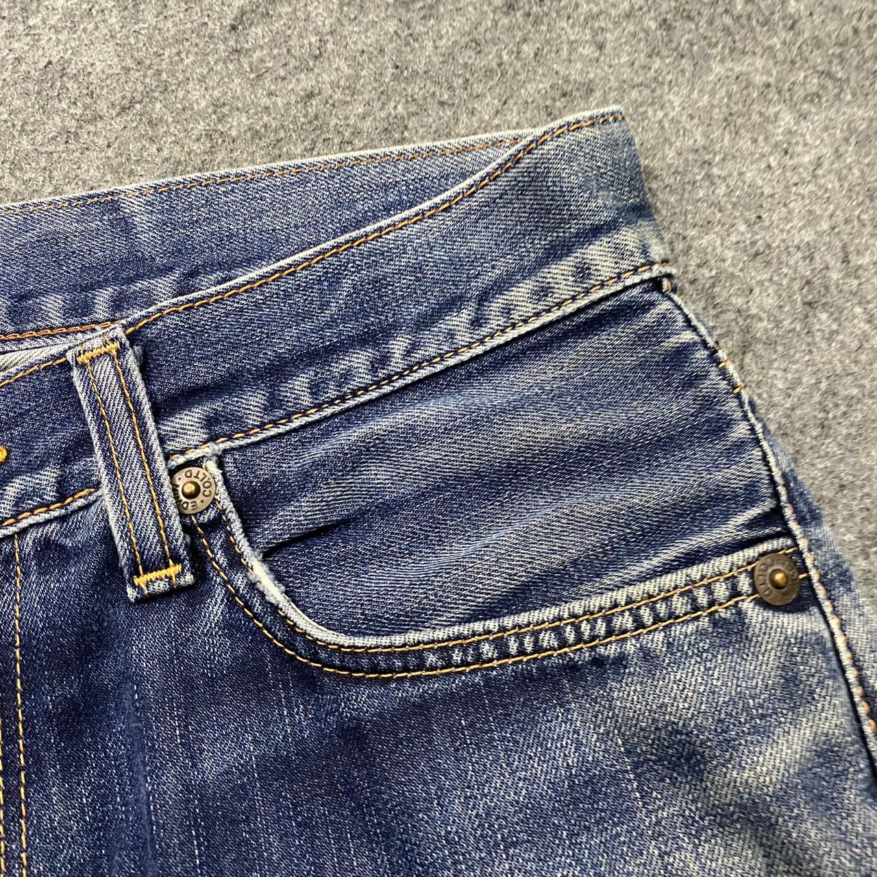If Six Was Nine Vintage 90s Edwin 503 Premium Distressed denim Size US 32 / EU 48 - 5 Thumbnail