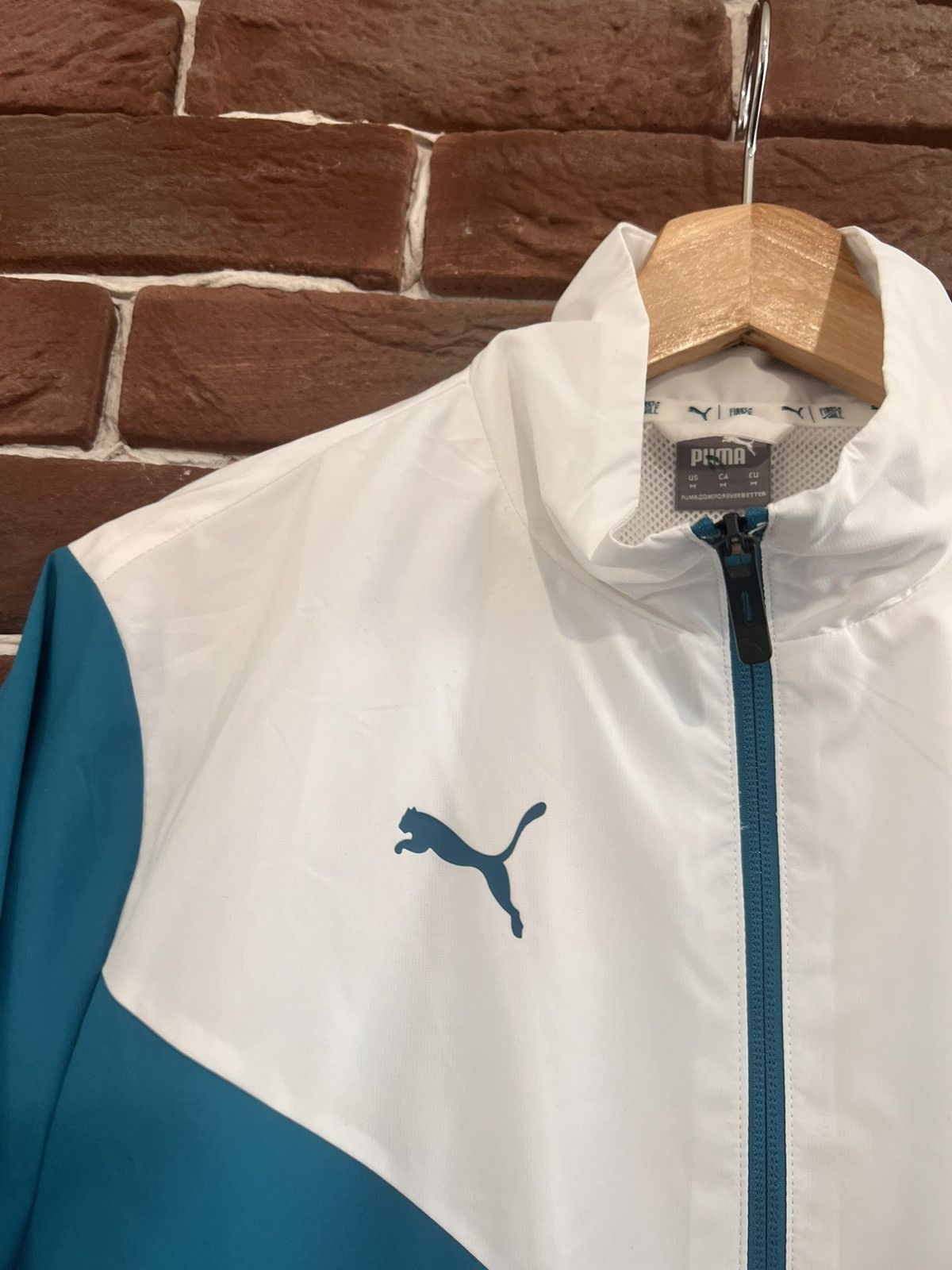 Puma Rare Puna Manchester City Soccer Light Jacket Windbreaker Size US M / EU 48-50 / 2 - 4 Thumbnail