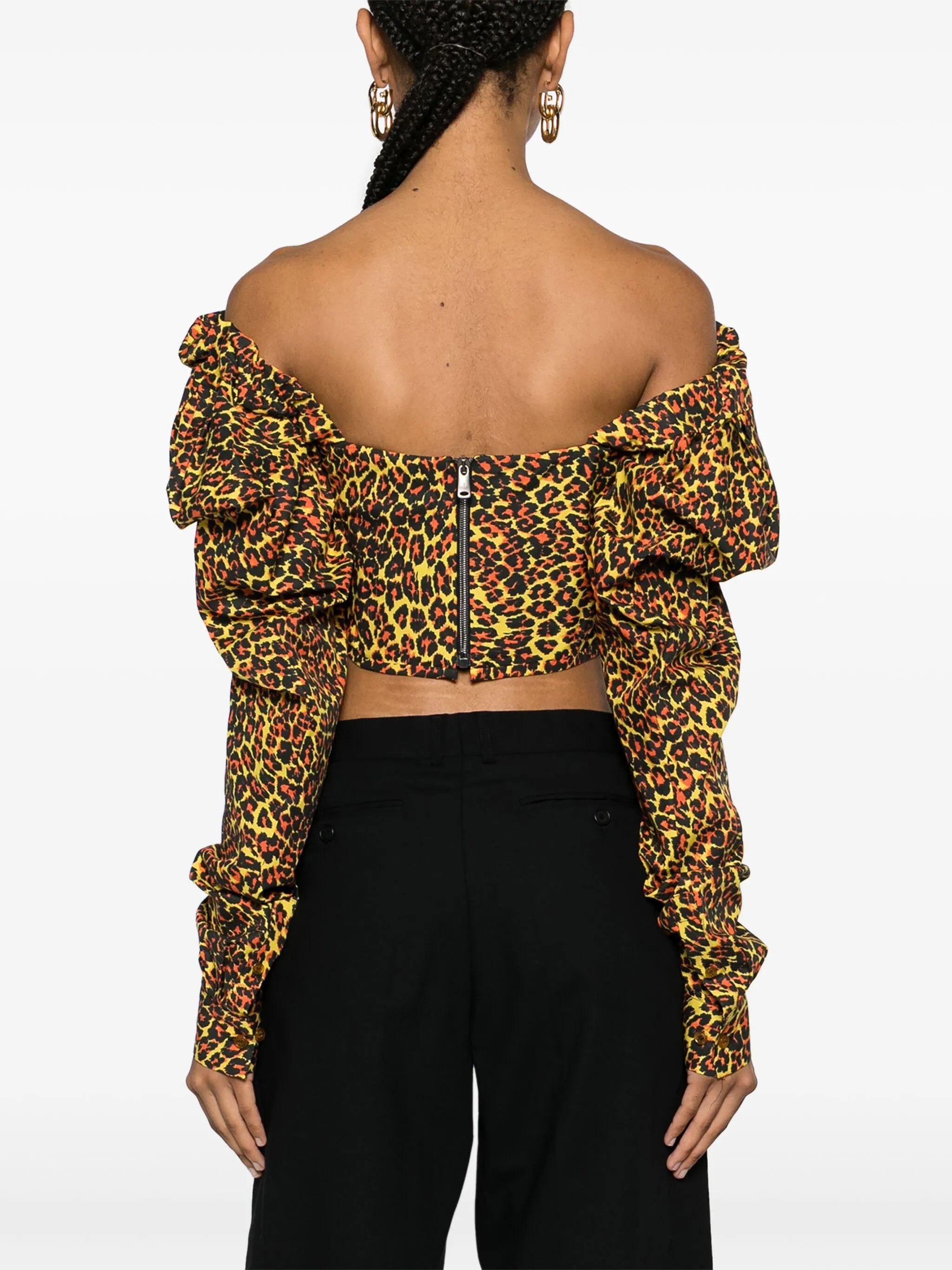 Vivienne Westwood o1s22i1n0924 Long Sleeve Corset Top in Multicolor Size S / US 4 / IT 40 - 4 Thumbnail