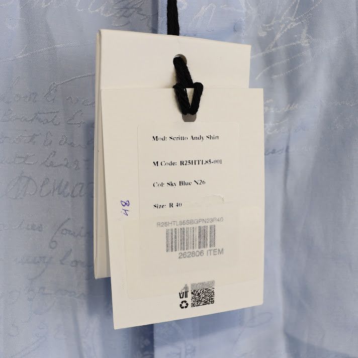 Berluti o1rshd1 Button Up Shirt in Sky Blue Size US M / EU 48-50 / 2 - 8 Thumbnail