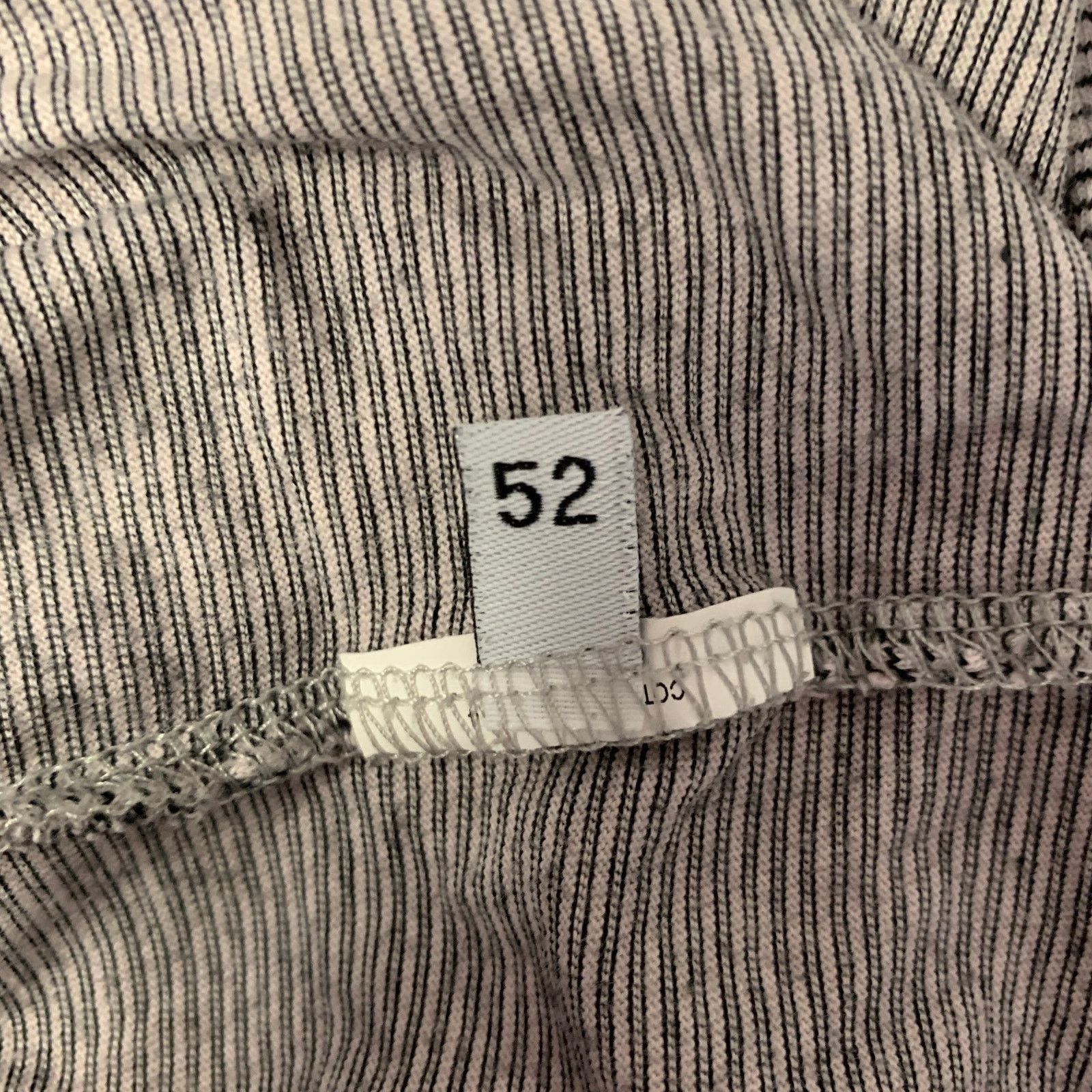 Barena BARENA Size XL White Black Stripe Long Sleeve Knit Shirt Size US XL / EU 56 / 4 - 5 Thumbnail