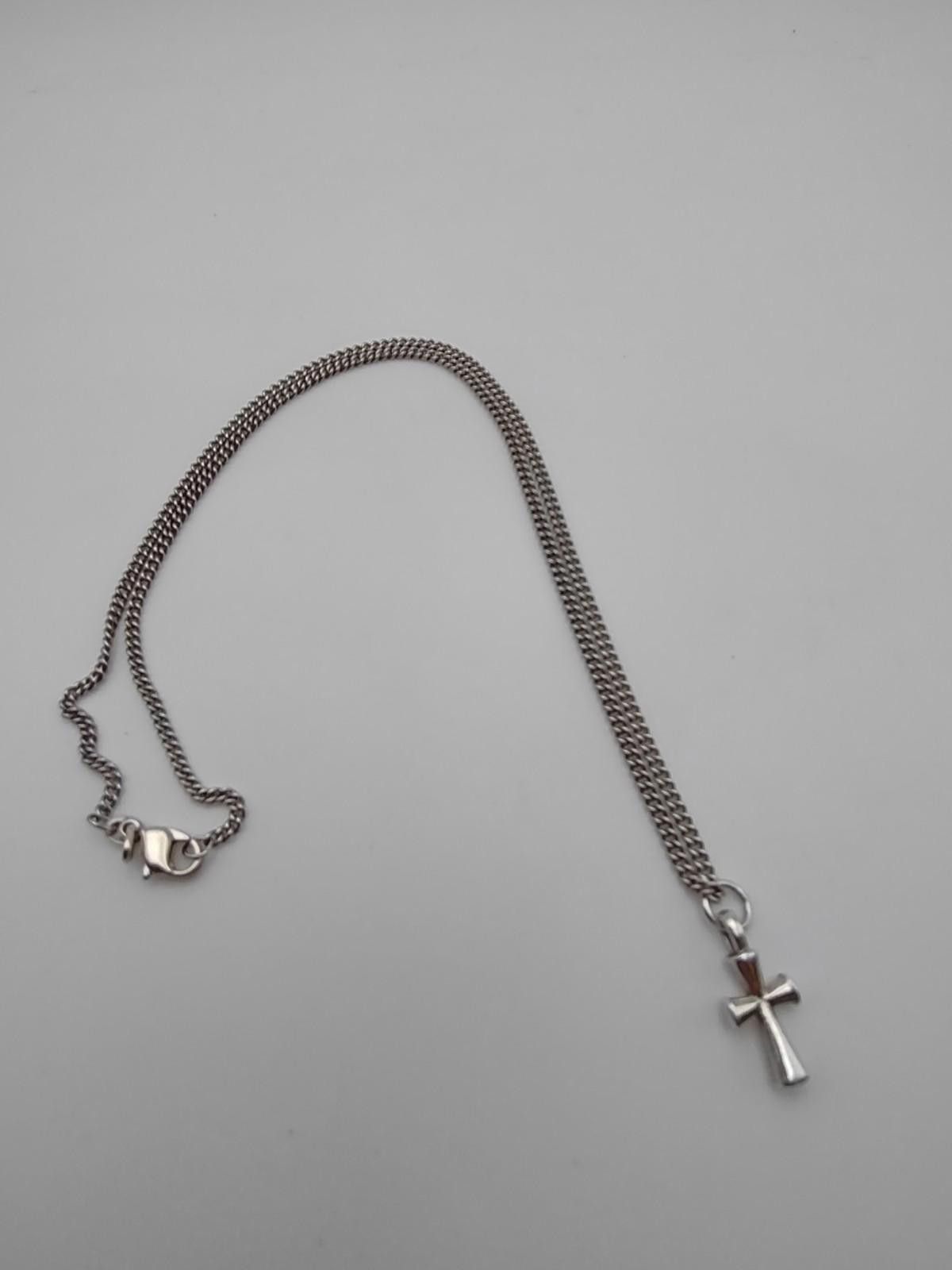 Other James Avery Sterling Silver Cross Pendant 18" Curb Chain 925 Size ONE SIZE - 2 Thumbnail