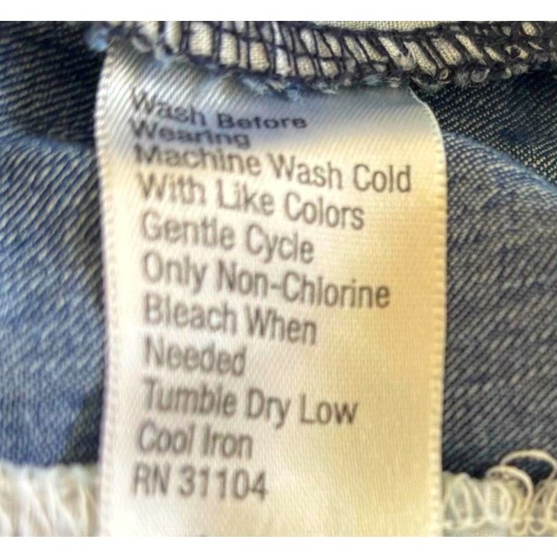 Other Kim Rogers Blue Denim Capri Pants Size 14 Size 36" / US 14 / IT 50 - 7 Thumbnail