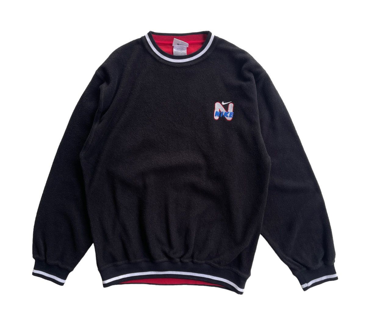 Nike Vintage 90s Nike Sweatshirt Fleece Size US L / EU 52-54 / 3 - 3 Thumbnail