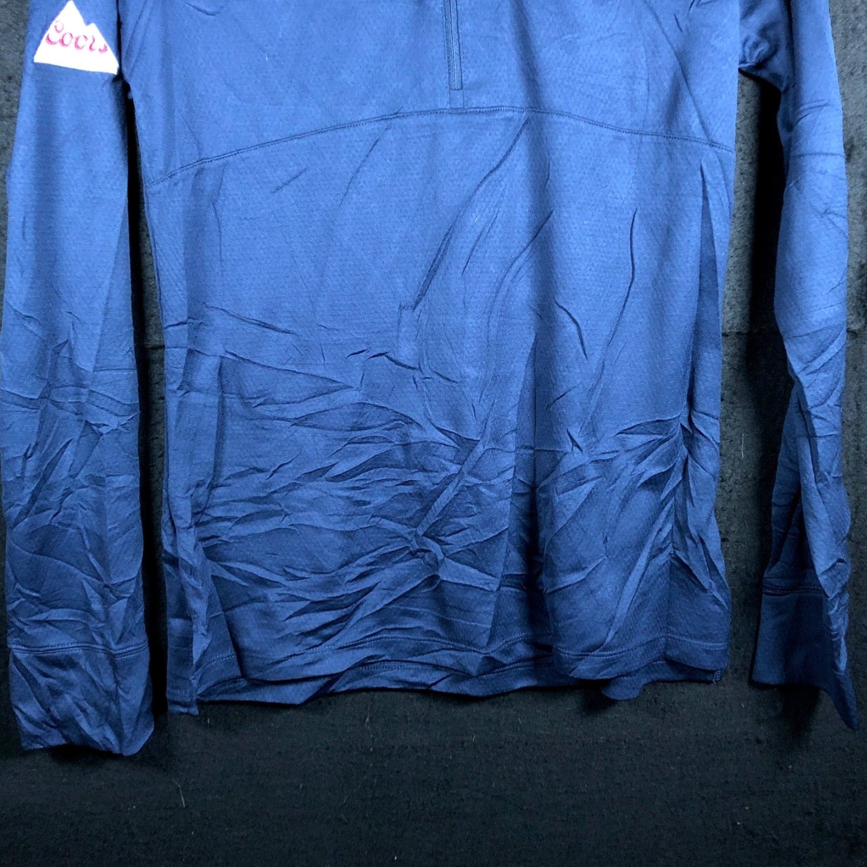 Under Armour VINTAGE Under Armour Mens Shirt Navy Blue 1/4 Zip Loose All Season Gear Long Sleeve M Size US M / EU 48-50 / 2 - 3 Thumbnail