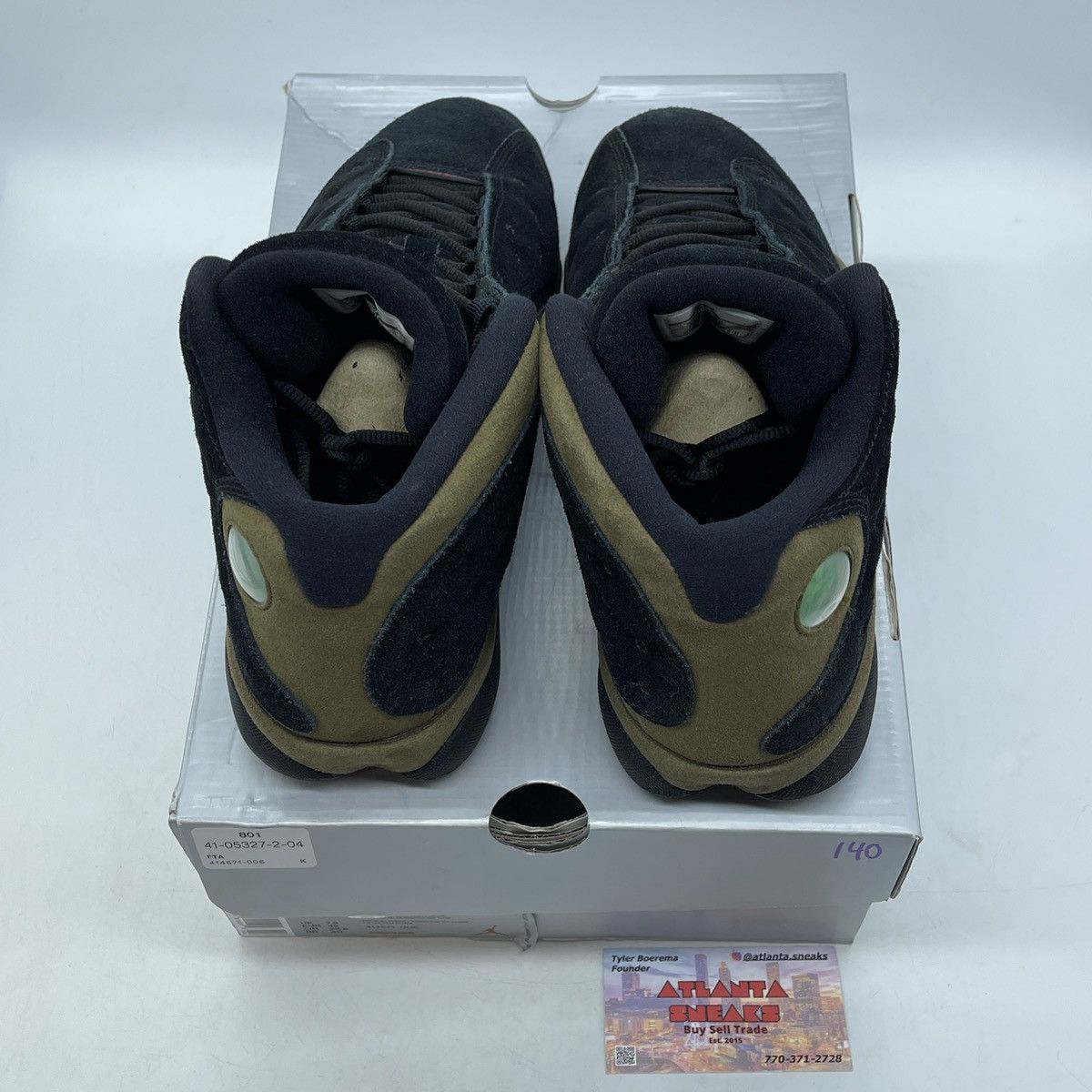 Jordan Brand Air Jordan 13 olive Size US 8.5 / EU 41-42 - 6 Thumbnail