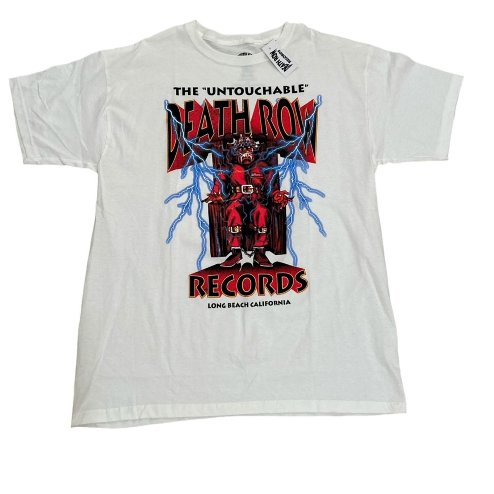Death Row Records NWT Death Row Records The Untouchable Chair Tee Size US L / EU 52-54 / 3 - 1 Thumbnail
