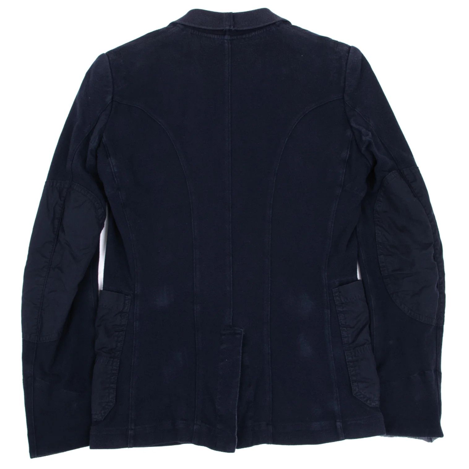 Junya Watanabe Cotton Elbow Patch Design Jacket in Navy Size US S / EU 44-46 / 1 - 15 Thumbnail