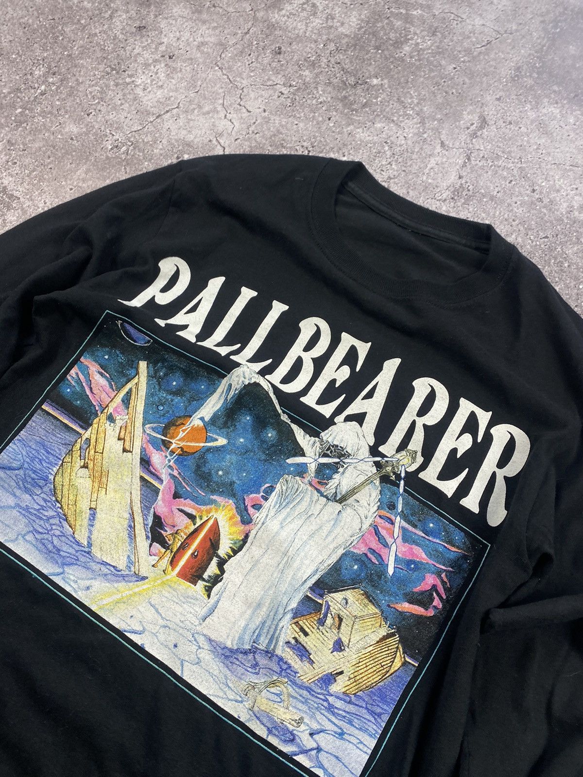 Band Tees × Vintage PALLBEARER VINTAGE AMERICAN DOOM METAL BAND ROCK LONGSLEEVE Size US M / EU 48-50 / 2 - 3 Thumbnail