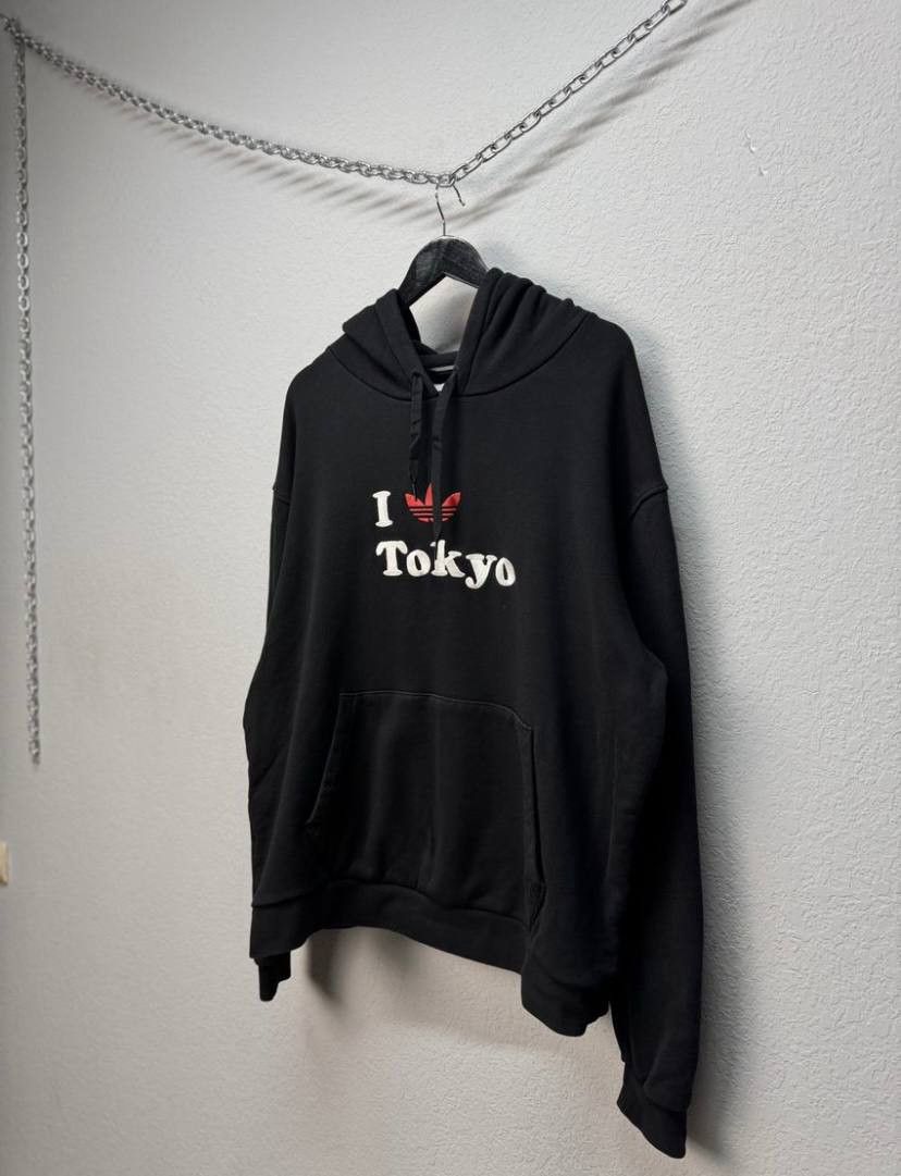Adidas Adidas Tokyo Style Hoodie Black Size US XL / EU 56 / 4 - 7 Thumbnail