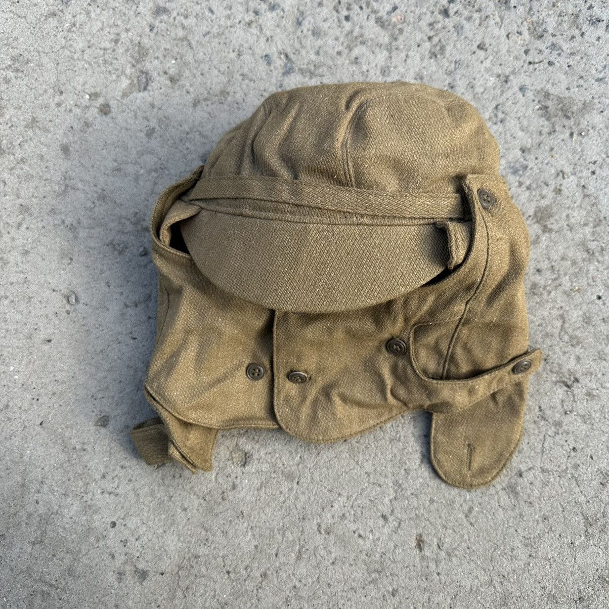 If Six Was Nine × Japanese Brand Vintage OKZK Cap Balaclava USSR Afghanistan 70s Y2K Crazyy Size ONE SIZE - 12 Thumbnail