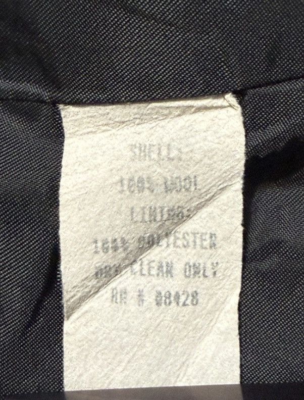 Other Vintage Charles Klein Black Wool Blend Coat – Size 20W Size 3XL / US 20-22 - 6 Thumbnail