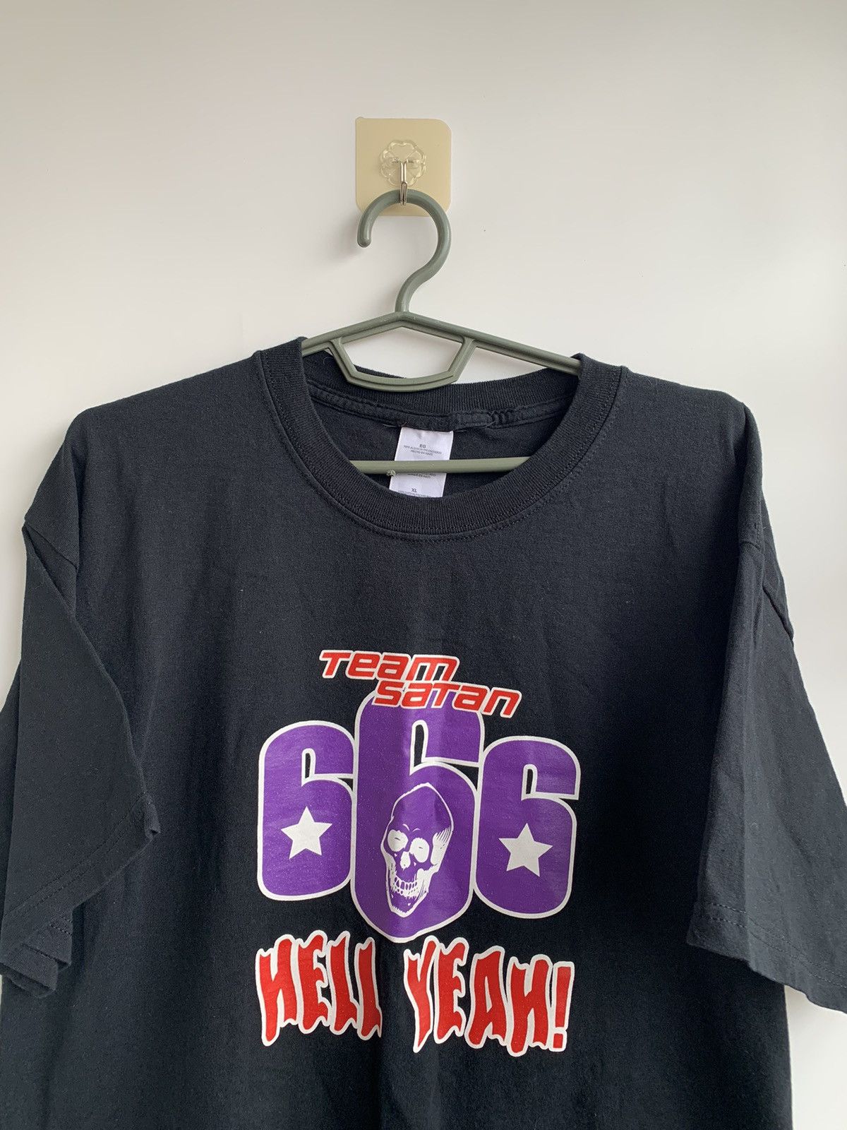 Vintage Vintage Team Satan T-Shirt Size US XL / EU 56 / 4 - 2 Thumbnail