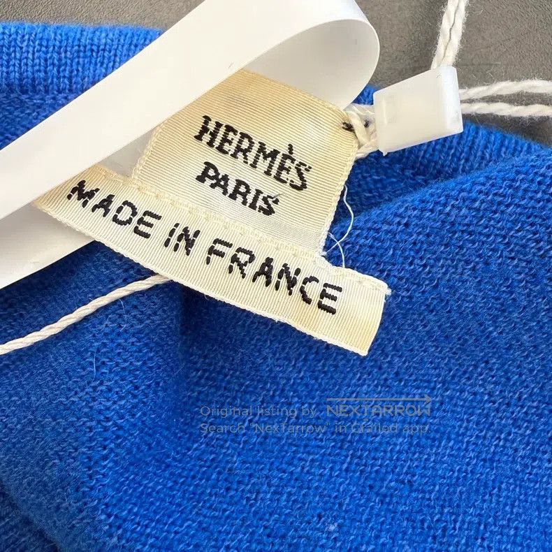 Hermes Hermes Blue Vest Size XXS / US 00 / IT 34 - 3 Thumbnail