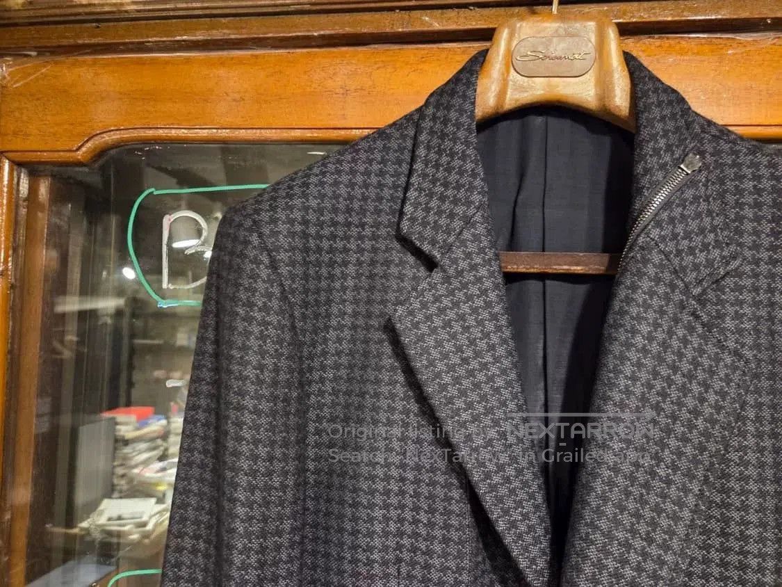 Armani Armani Vintage Houndstooth Coat. Size US M / EU 48-50 / 2 - 5 Thumbnail