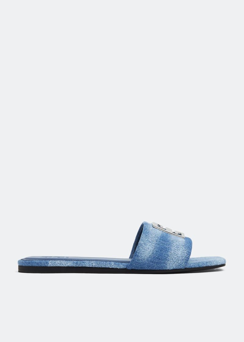 o1w1db10525 4G Flat Sandals in Blue