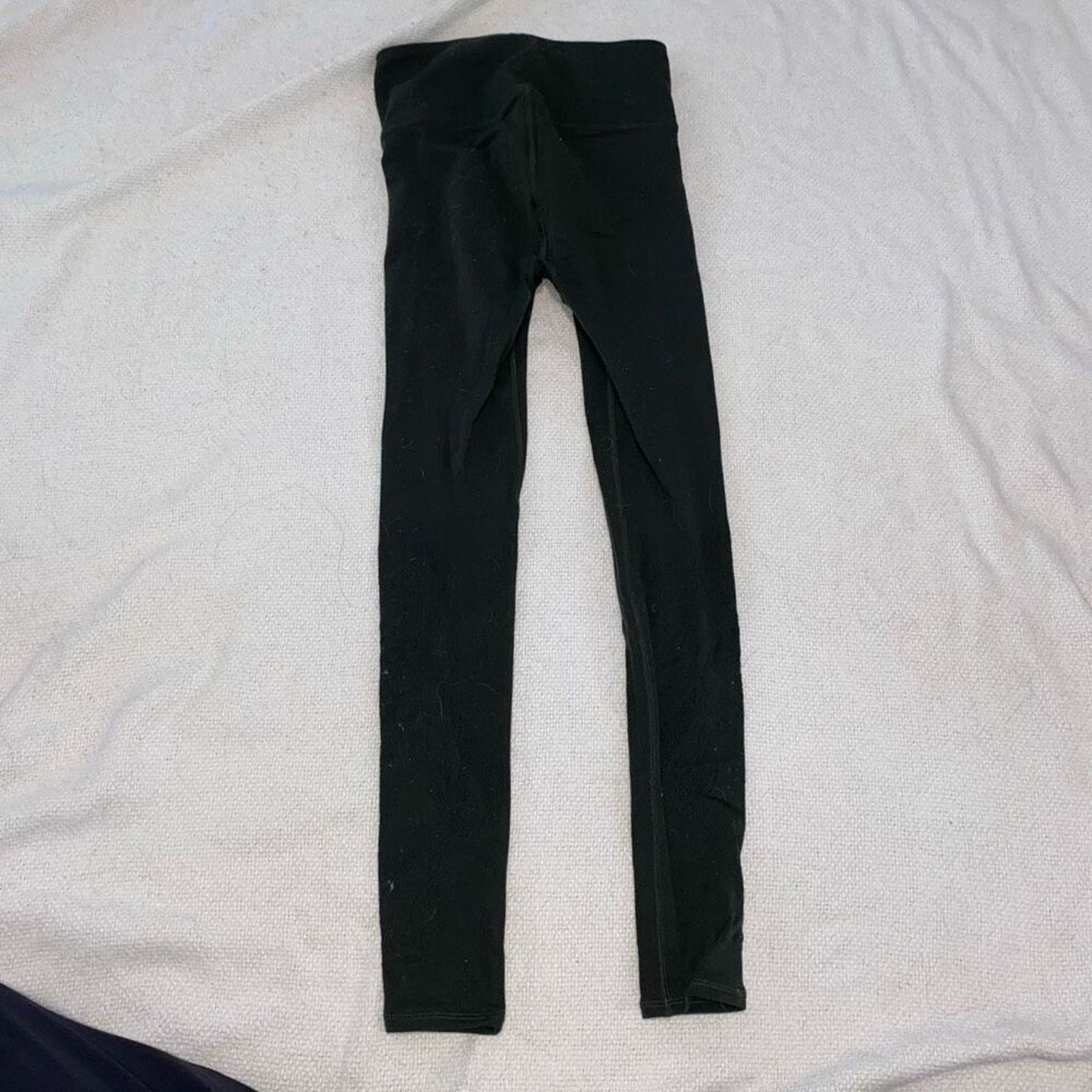 Lululemon Lululemon olive green laser cut floral leggings | Sz 4 Size 27" / US 4 / IT 40 - 4 Thumbnail