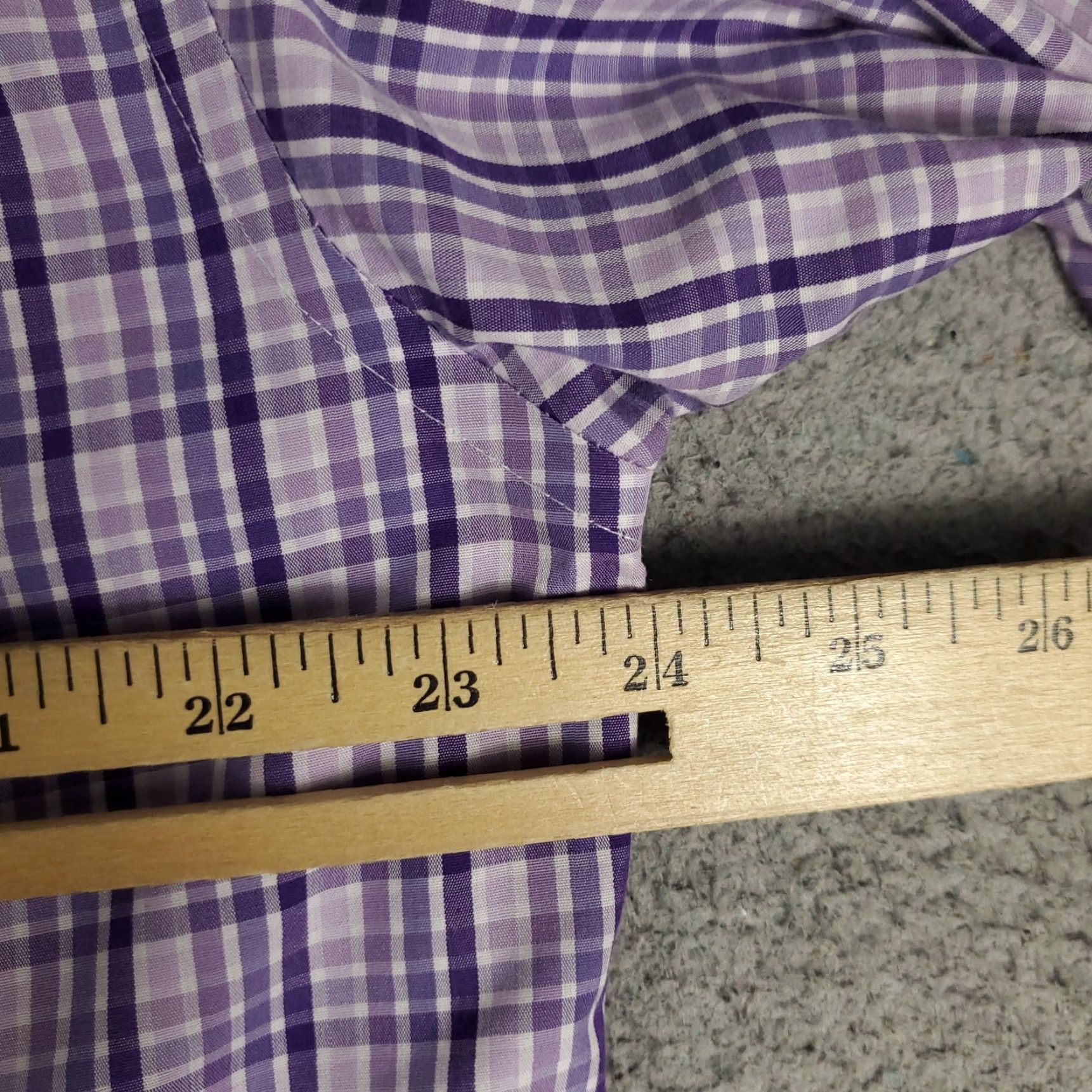 Brooks Brothers Brooks Brothers Shirt Mens Medium Purple Plaid Button-Up Long Sleeve Casual Classic Preppy Size US M / EU 48-50 / 2 - 5 Thumbnail