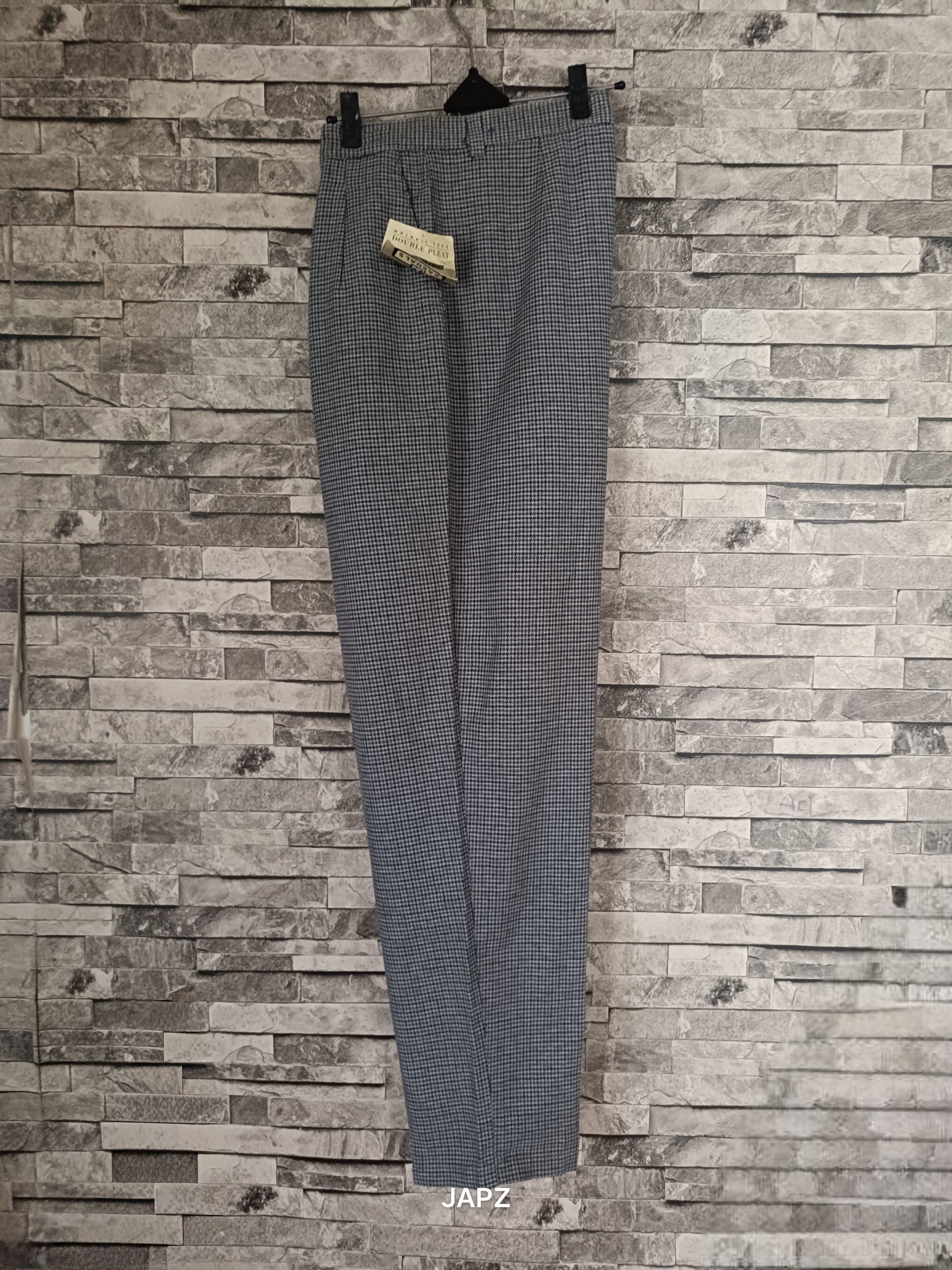 Lee Nos vintage lee casuals houndstooth relaxed pants Size US 32 / EU 48 - 1 Thumbnail