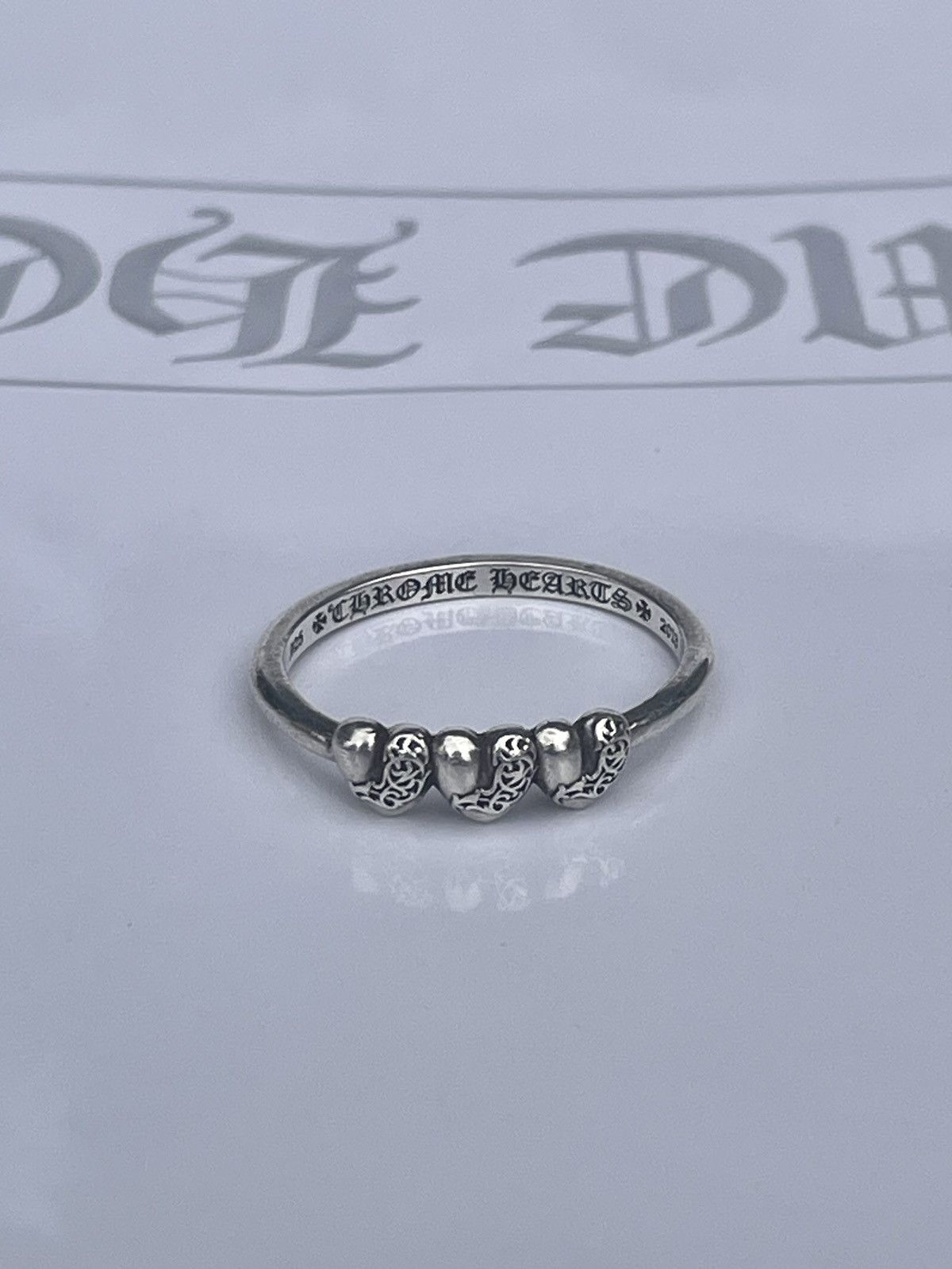 Chrome Hearts Bubblegum Ring