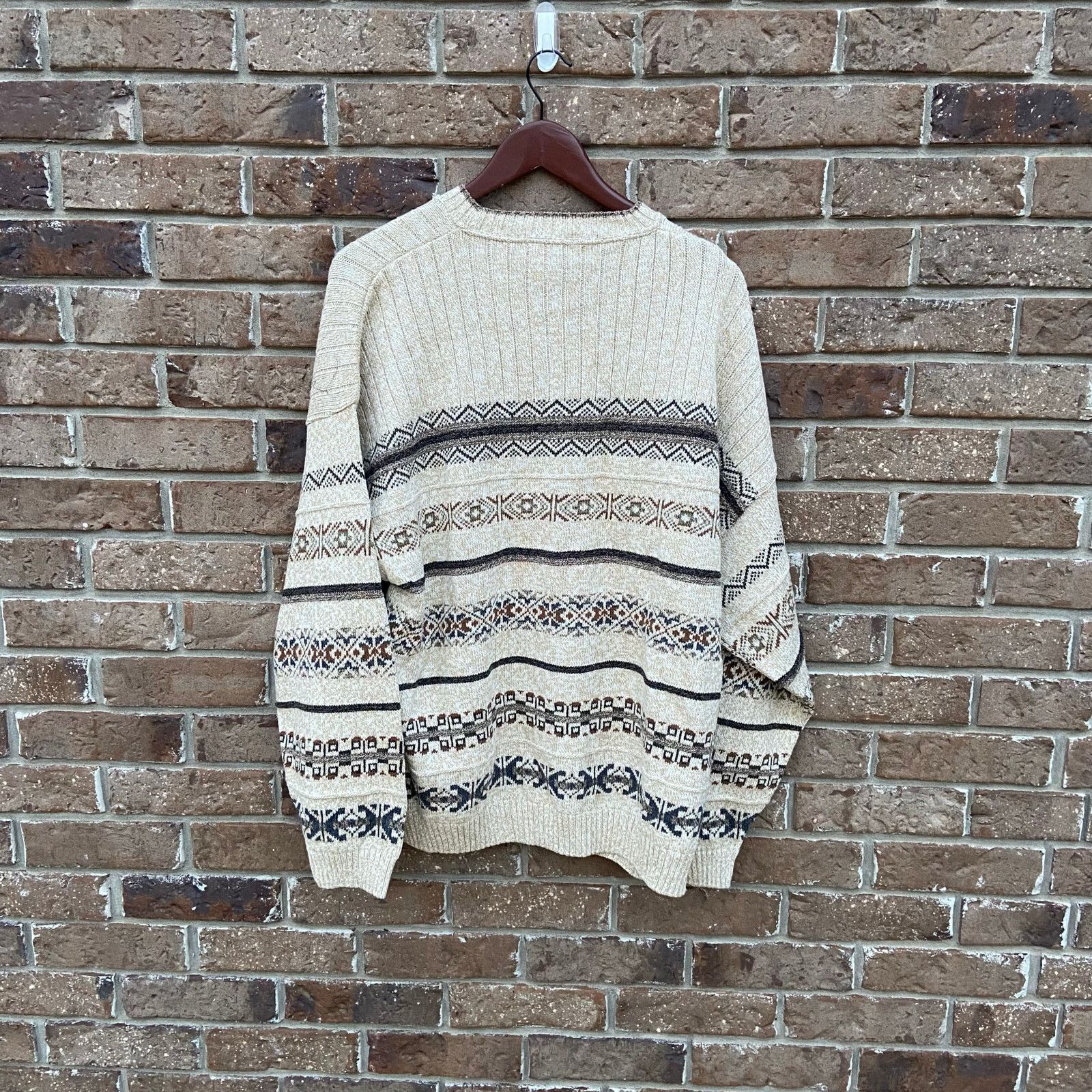 Vintage Vintage 90s St Johns Bay USA Made Knit Sweater XL Size US XL / EU 56 / 4 - 3 Thumbnail