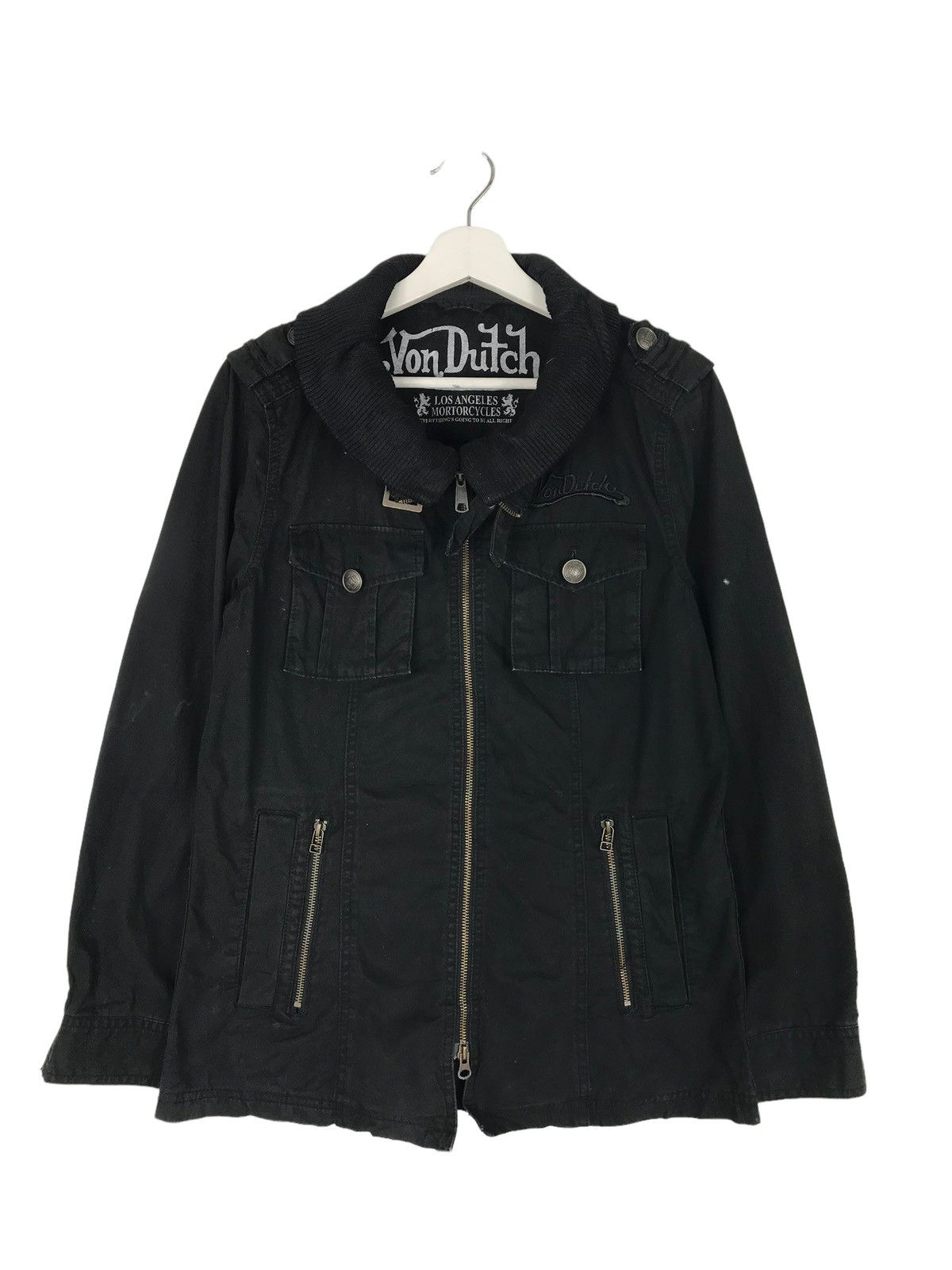 Von Dutch 🔥 VON DUTCH MILITARY STYLE JACKET Size US M / EU 48-50 / 2 - 5 Thumbnail
