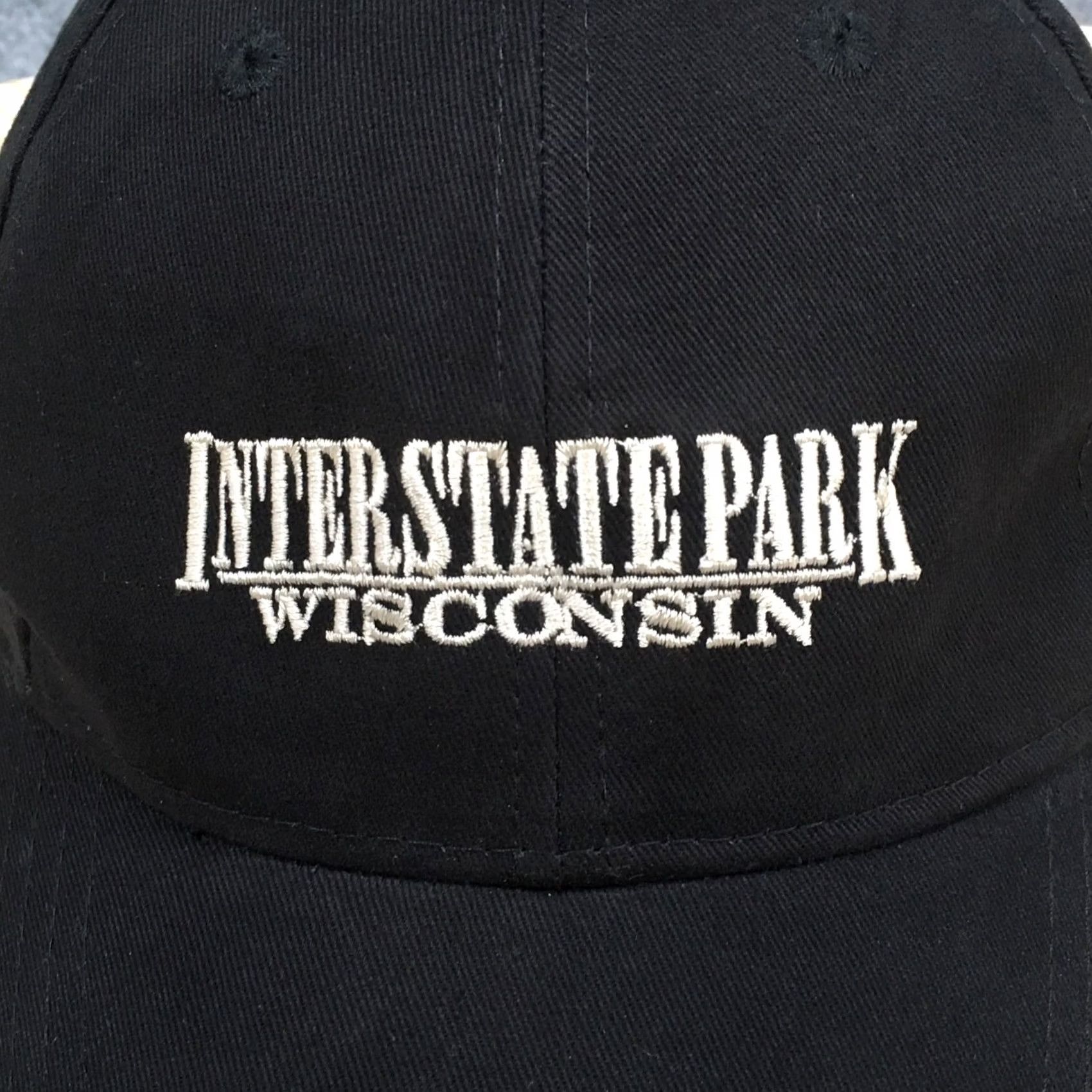 Vintage Paramount Apparel Interstate State Park Wisconsin Hat Black Baseball Cap Souveni Size US M / EU 48-50 / 2 - 3 Thumbnail