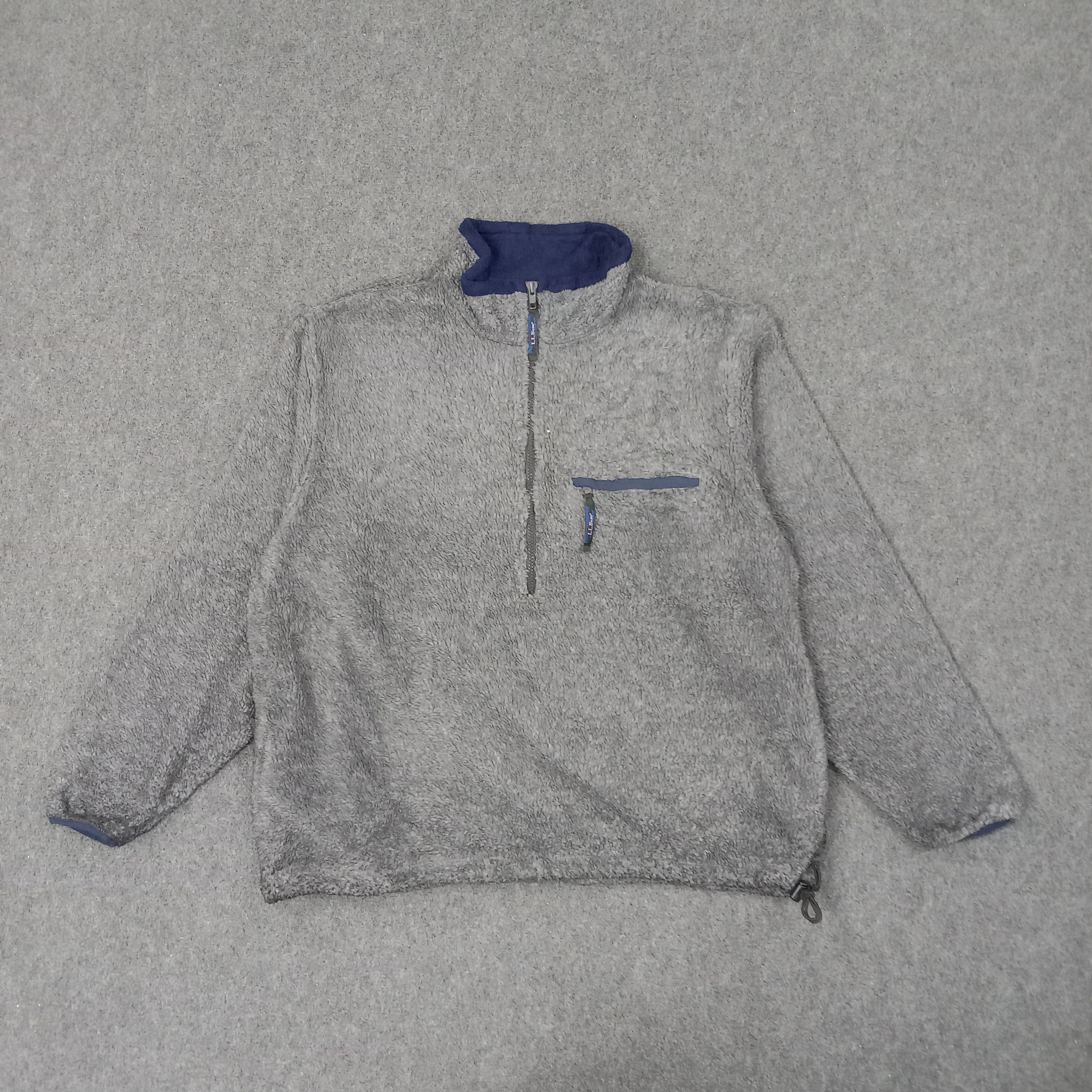 L.L. Bean L.L. Bean Half Zipper Collared Sweatshirt C224N16 Size US XL / EU 56 / 4 - 1 Thumbnail