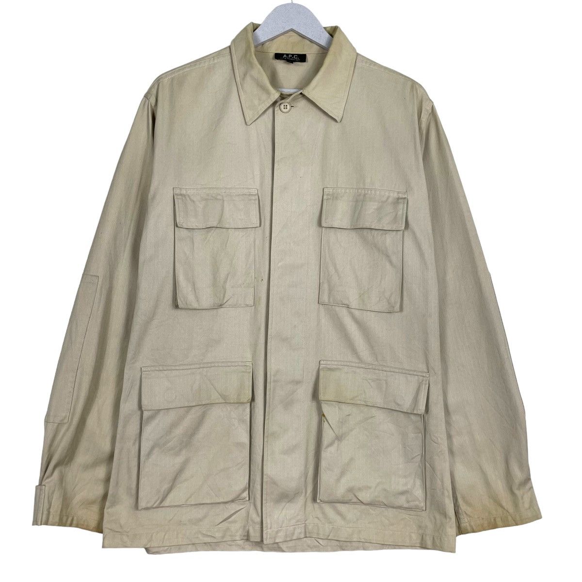 A.P.C. 💥APC SAFARI CHORE WORKER HUNTING JACKET | Grailed