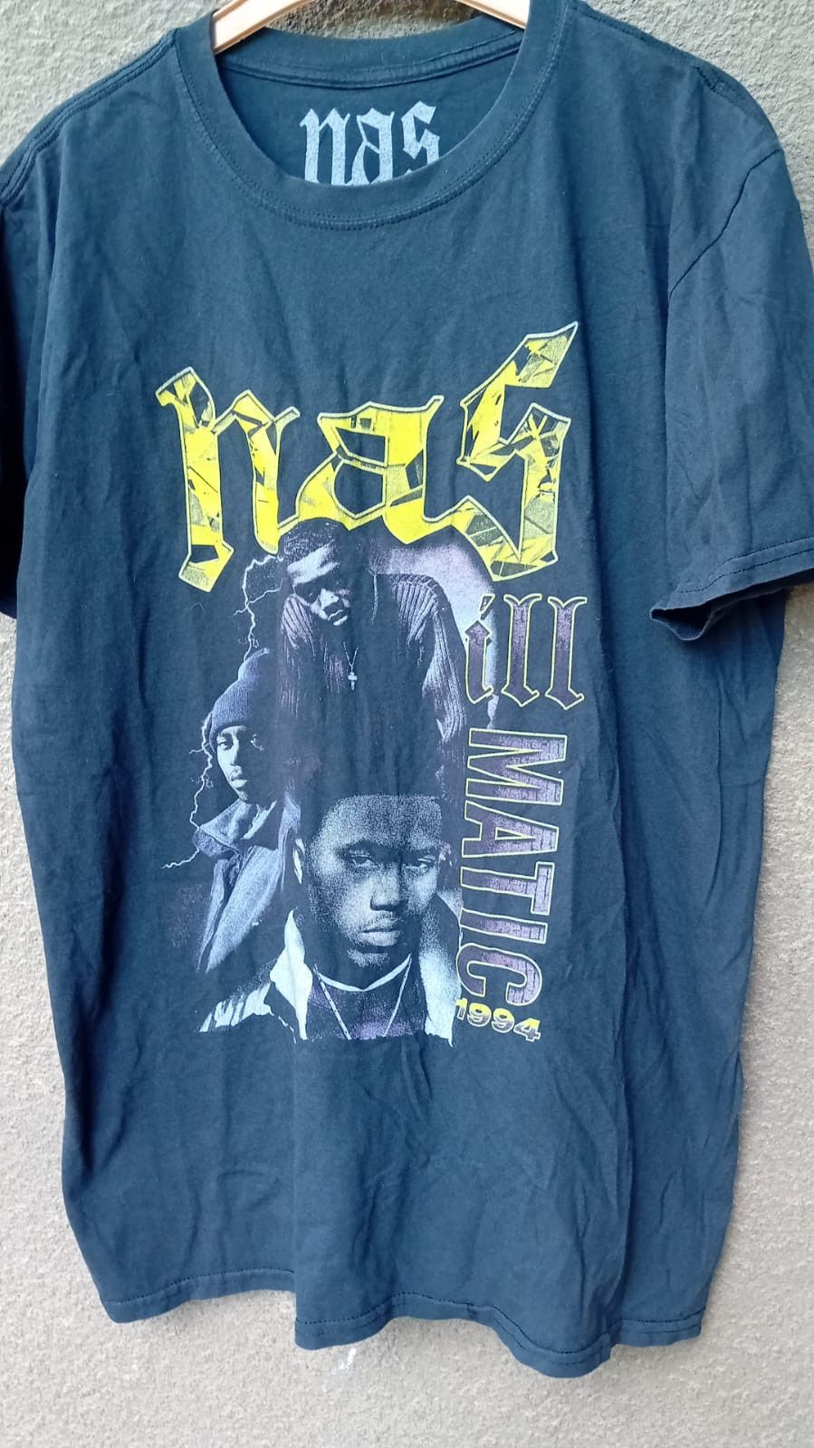 Nas × Rap Tees Nas Illmatic The Thread Shop 2018 Rap t-shirt sz M Size US M / EU 48-50 / 2 - 1 Thumbnail