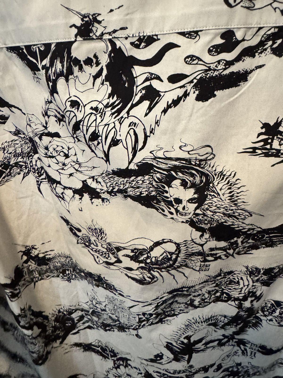 Givenchy SAMPLE SALE GIVENCHY SKULL ZIPPER TOP Size US M / EU 48-50 / 2 - 8 Thumbnail
