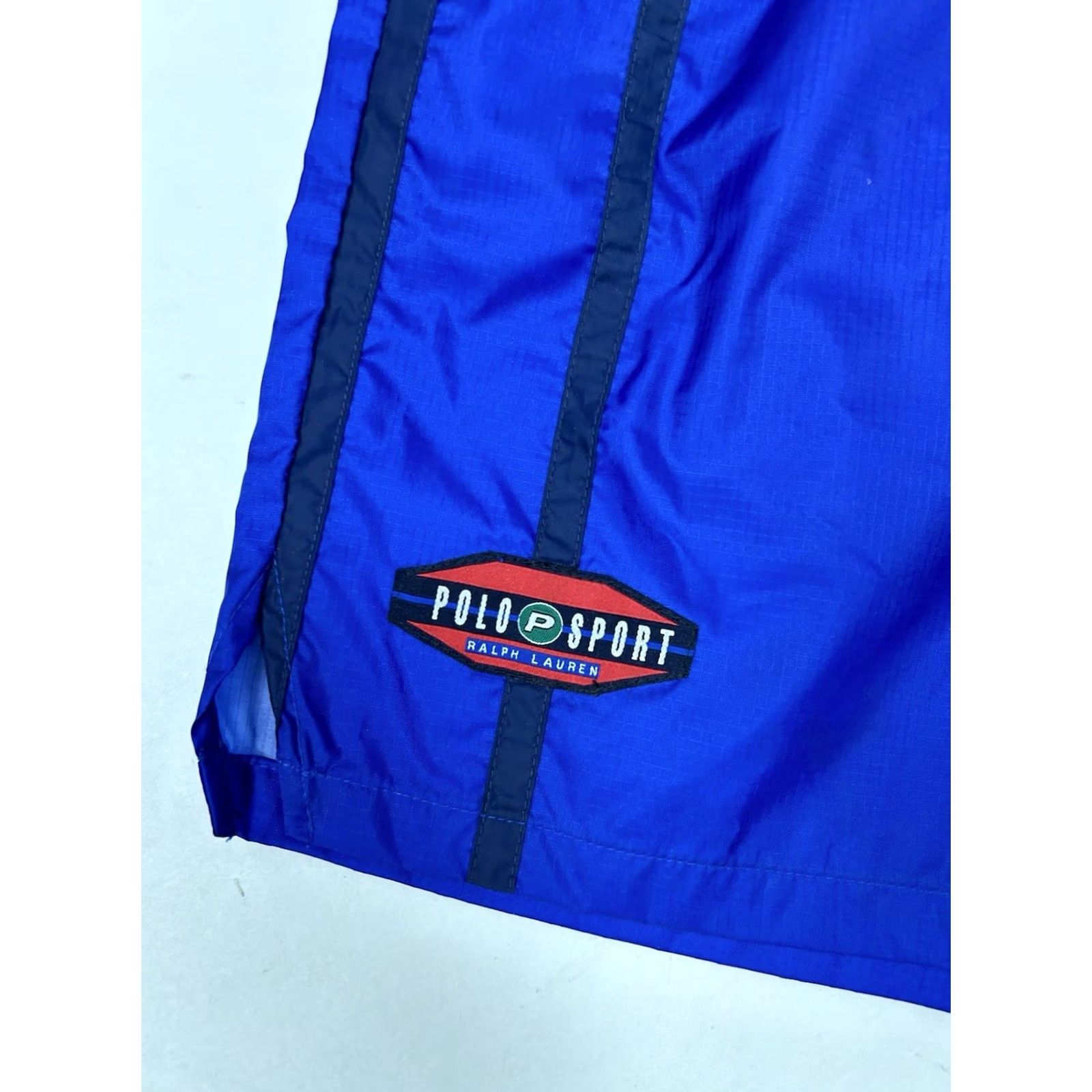 Vintage VINTAGE Polo Sport Ralph Lauren Blue Nylon Athletic Shorts XL Men 90s Rare Size US XL / EU 56 / 4 - 3 Thumbnail