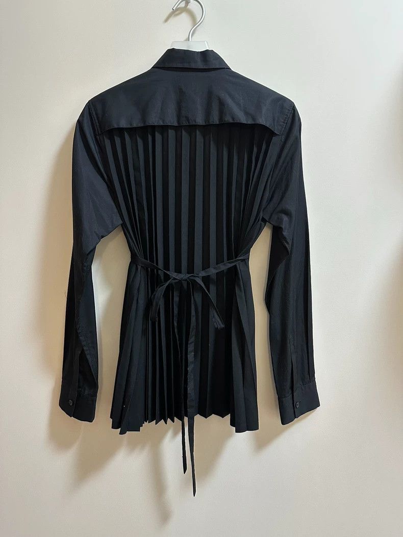 Comme des Garcons Comme des Garcons Black pleated shirt Size M / US 6-8 / IT 42-44 - 2 Thumbnail