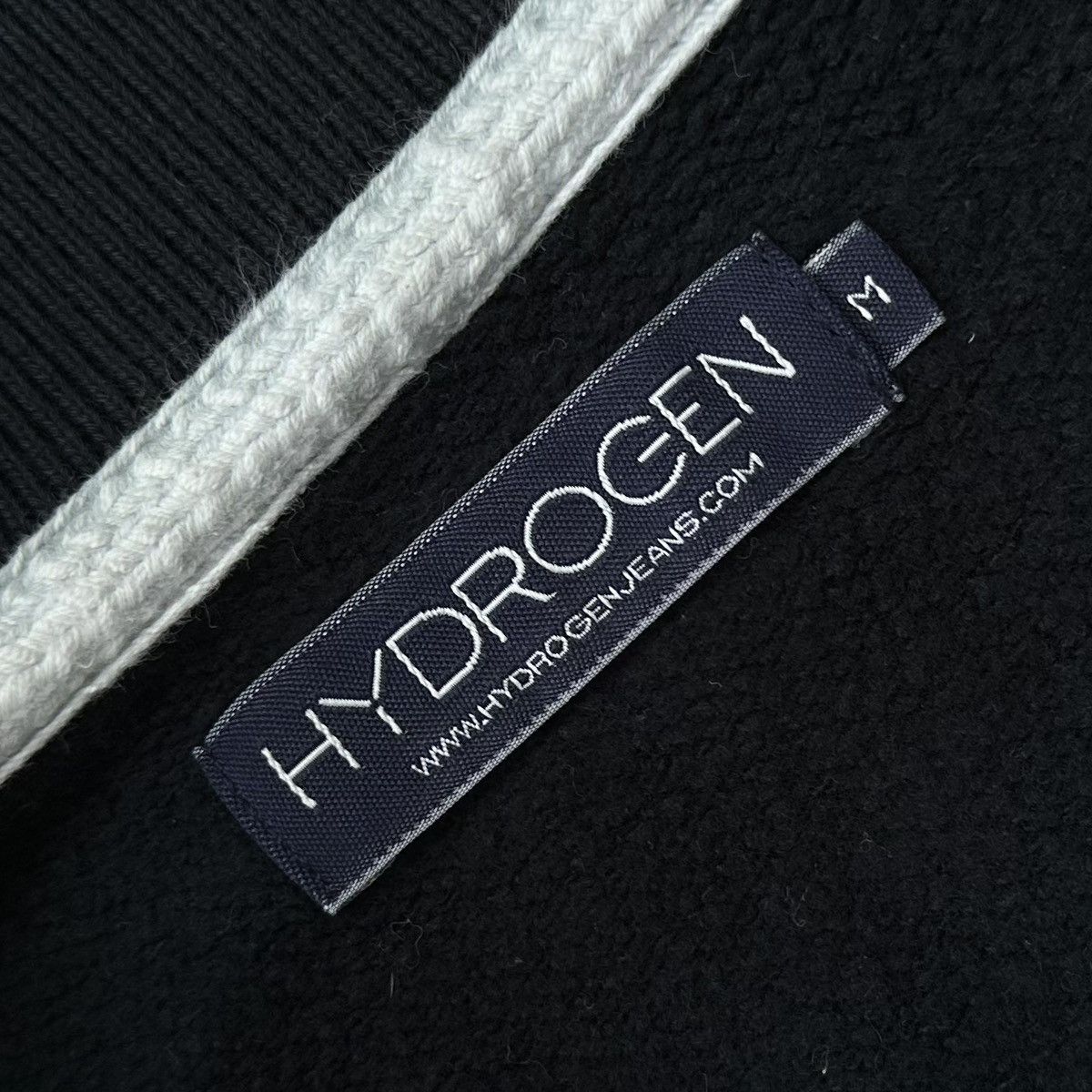 HYDROGEN VINTAGE HYDROGEN JEANS ZIPPER SWEATER RIPPED DESIGN Size US M / EU 48-50 / 2 - 14 Thumbnail
