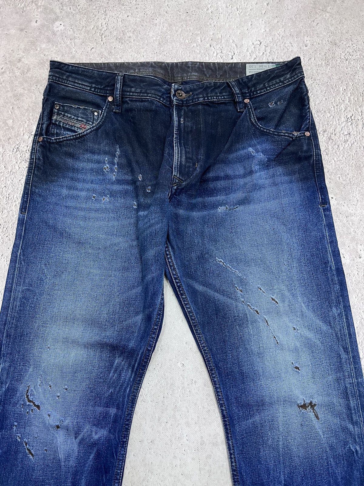 Diesel × Vintage Y2K Vintage Diesel Jeans Denim Washed CARGO Pants Size US 34 / EU 50 - 3 Thumbnail