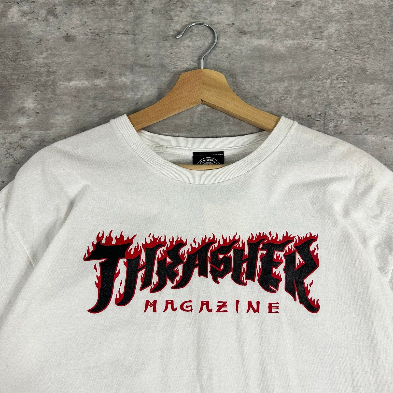 Thrasher Flame Thrasher Magazine skate T-shirt L Size US L / EU 52-54 / 3 - 1 Thumbnail