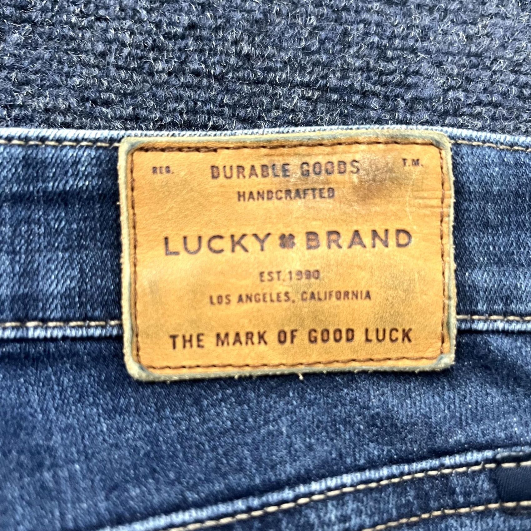 Lucky Brand Lucky Brand Jeans Womens 6/28 Blue Medium Wash Straight Leg Denim Size 28" / US 6 / IT 42 - 2 Thumbnail