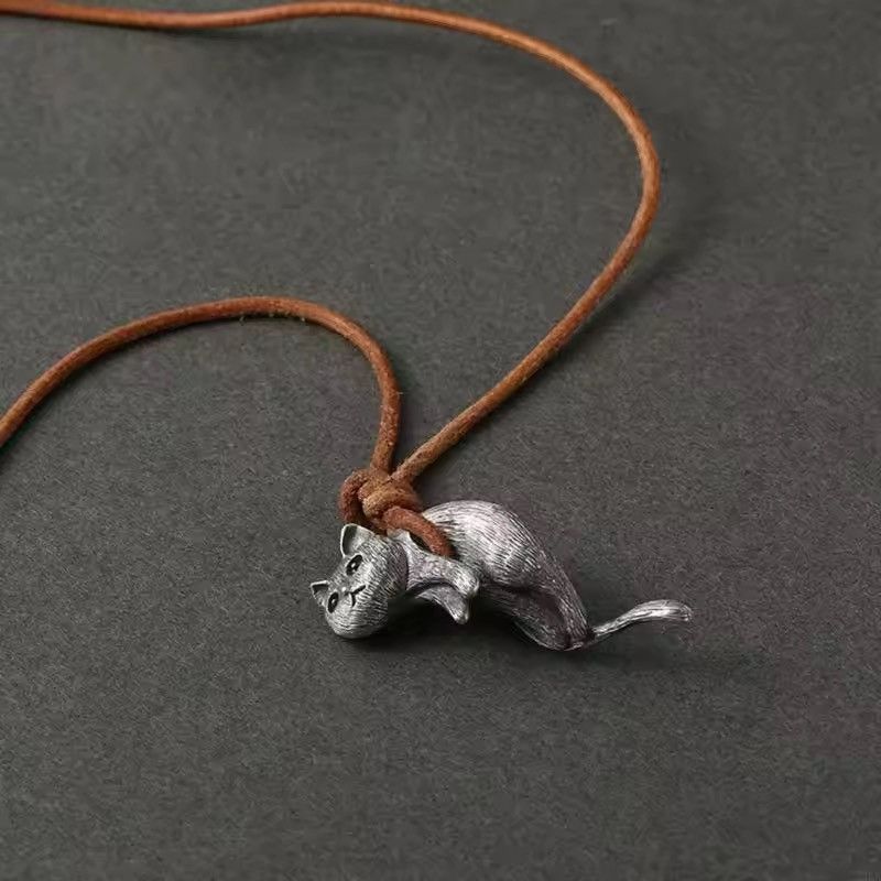 Jewelry Cute Cat Choker Necklaces Size ONE SIZE - 2 Thumbnail