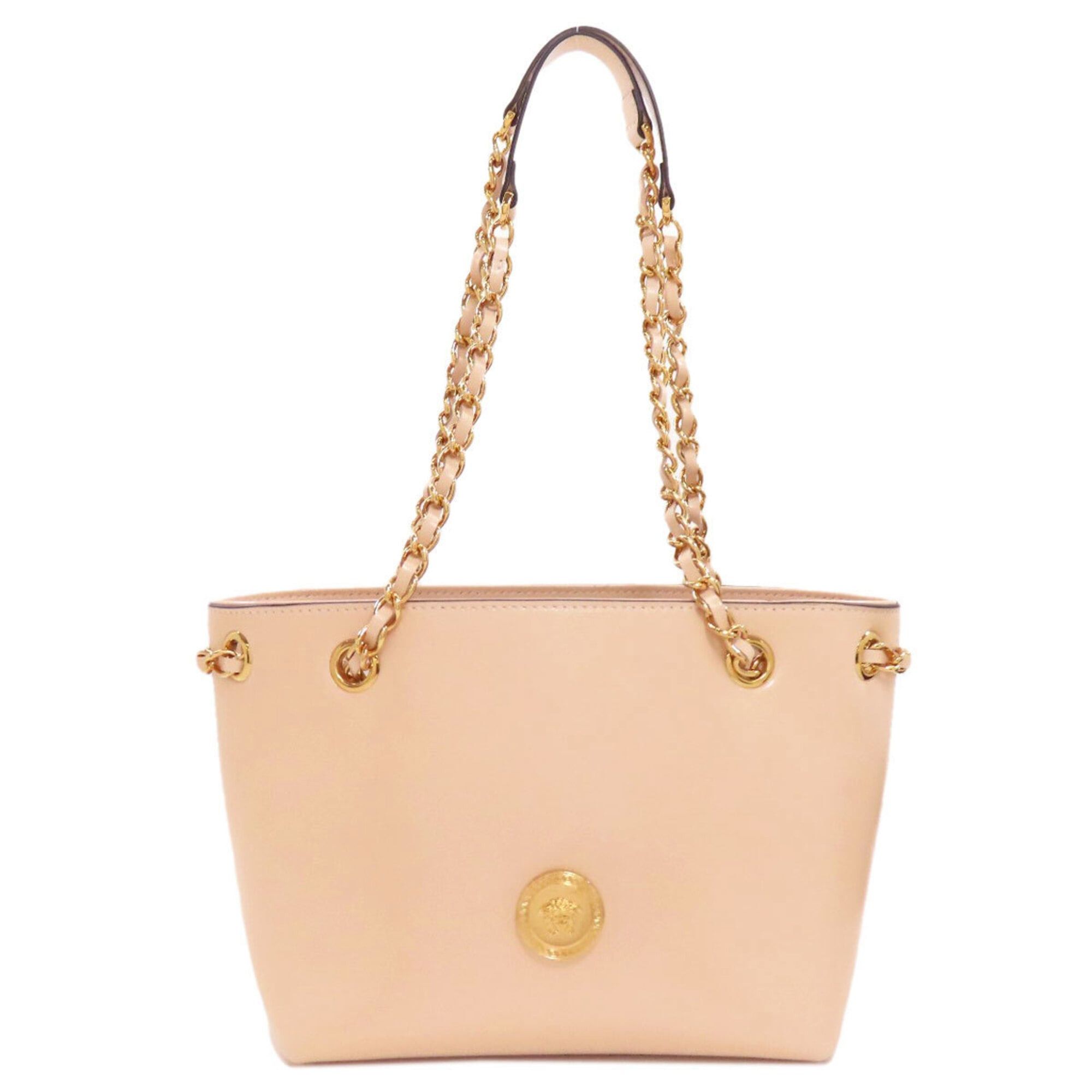 Versace Versace Medusa Chain Shoulder Bag, Leather, Women's Size ONE SIZE - 1 Thumbnail