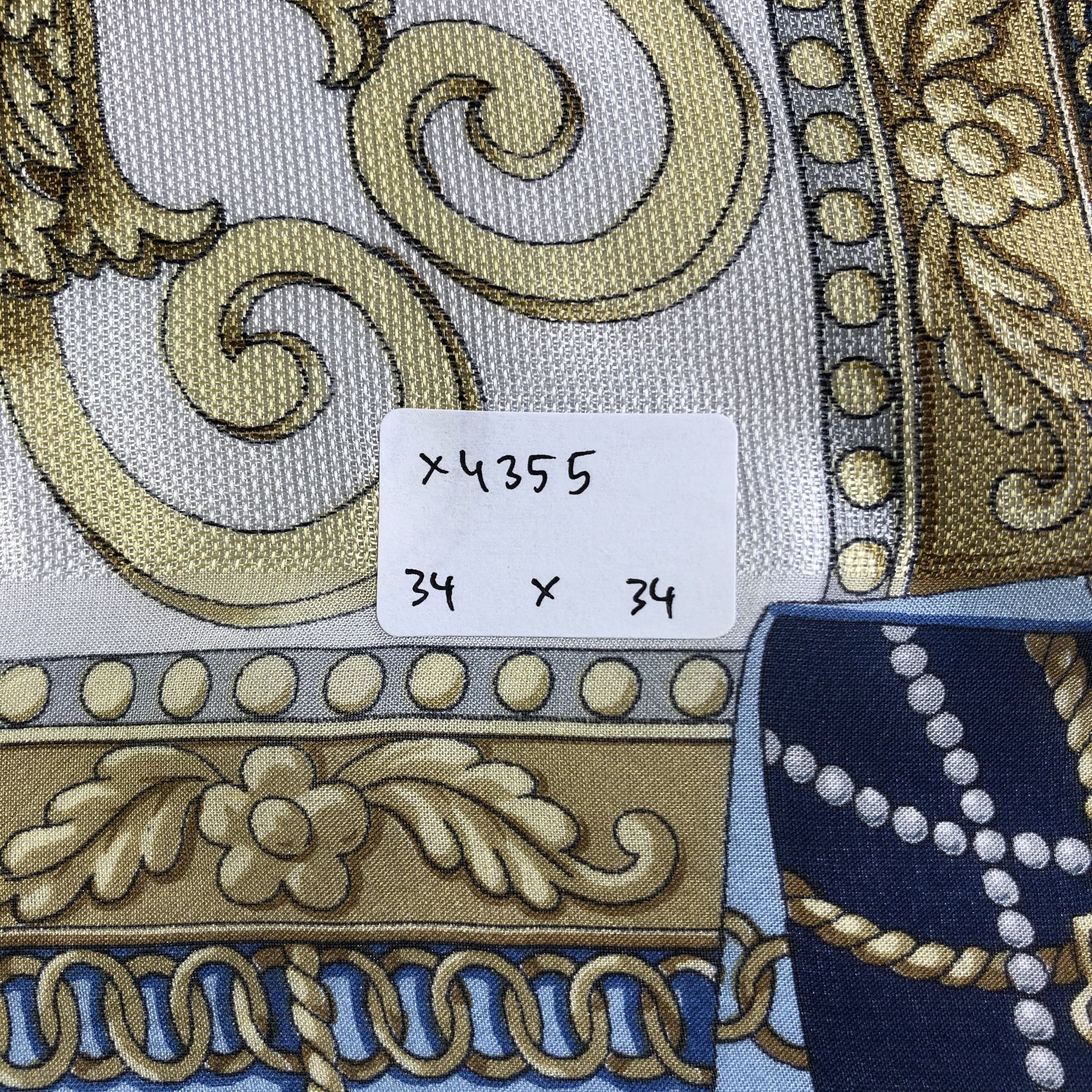 Vintage Vintage La Gloire De Napoleon Silk Scarf Size ONE SIZE - 7 Thumbnail