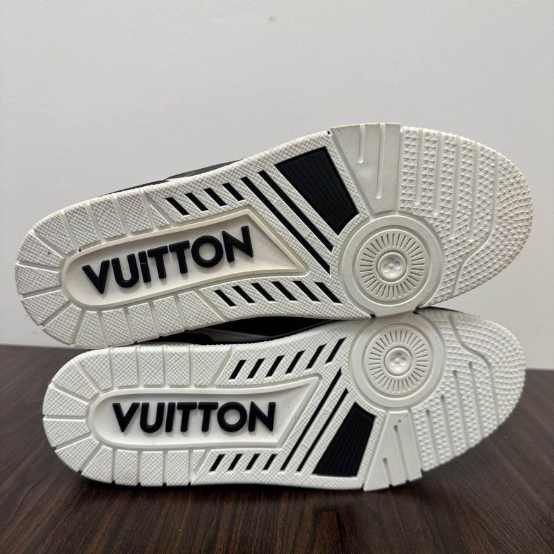 Louis Vuitton Louis Vuitton Stylish Black and White Trainers -2508 Size US 9 / EU 42 - 4 Thumbnail