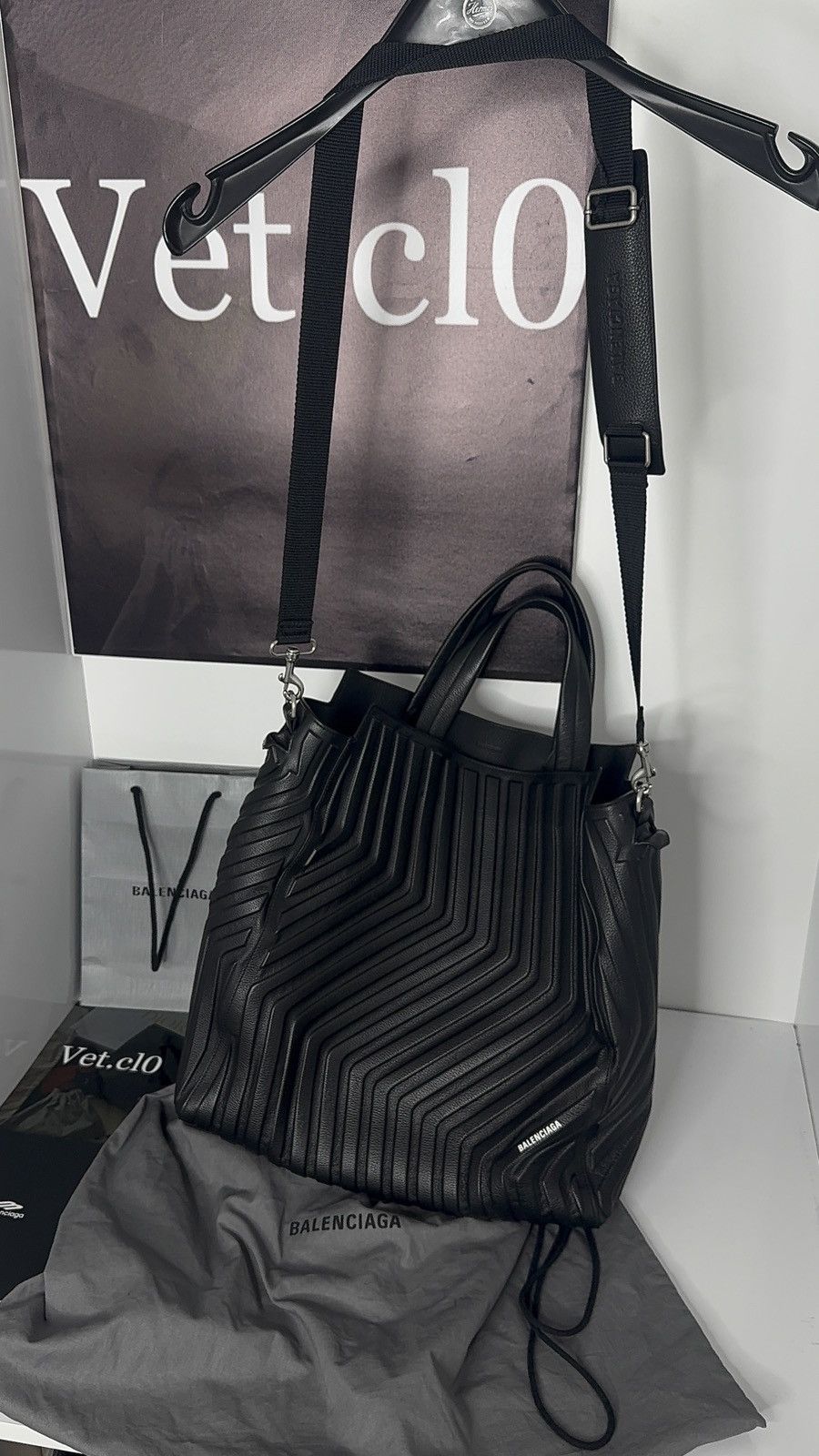 Balenciaga ✅Balenciaga Car East leather bag 2 way Size ONE SIZE - 1 Thumbnail