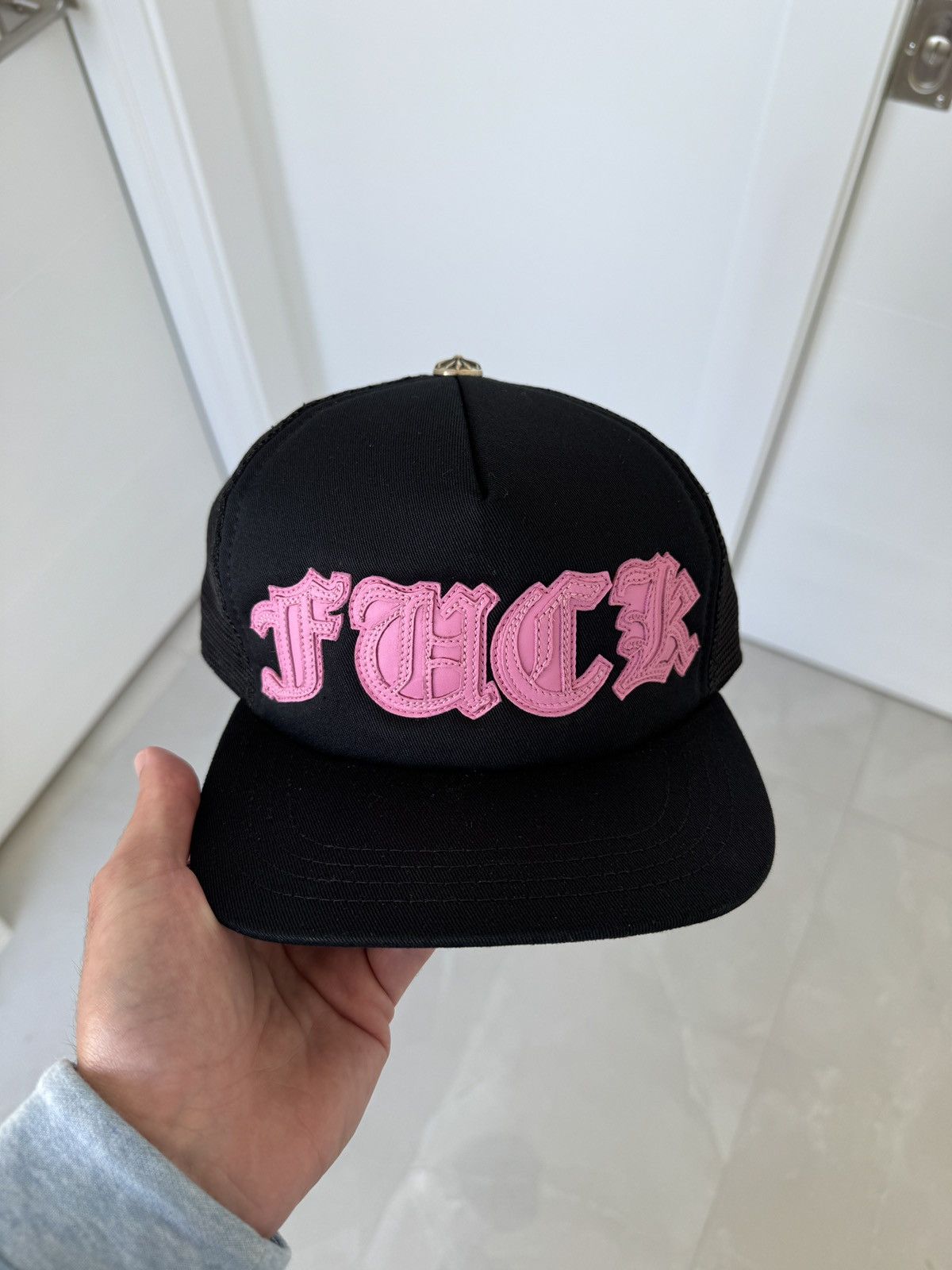 Chrome Hearts × Vintage Vintage 90s Chrome Hearts Pink Fuck
